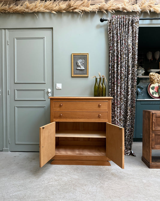 Petit buffet Art Déco en chêne