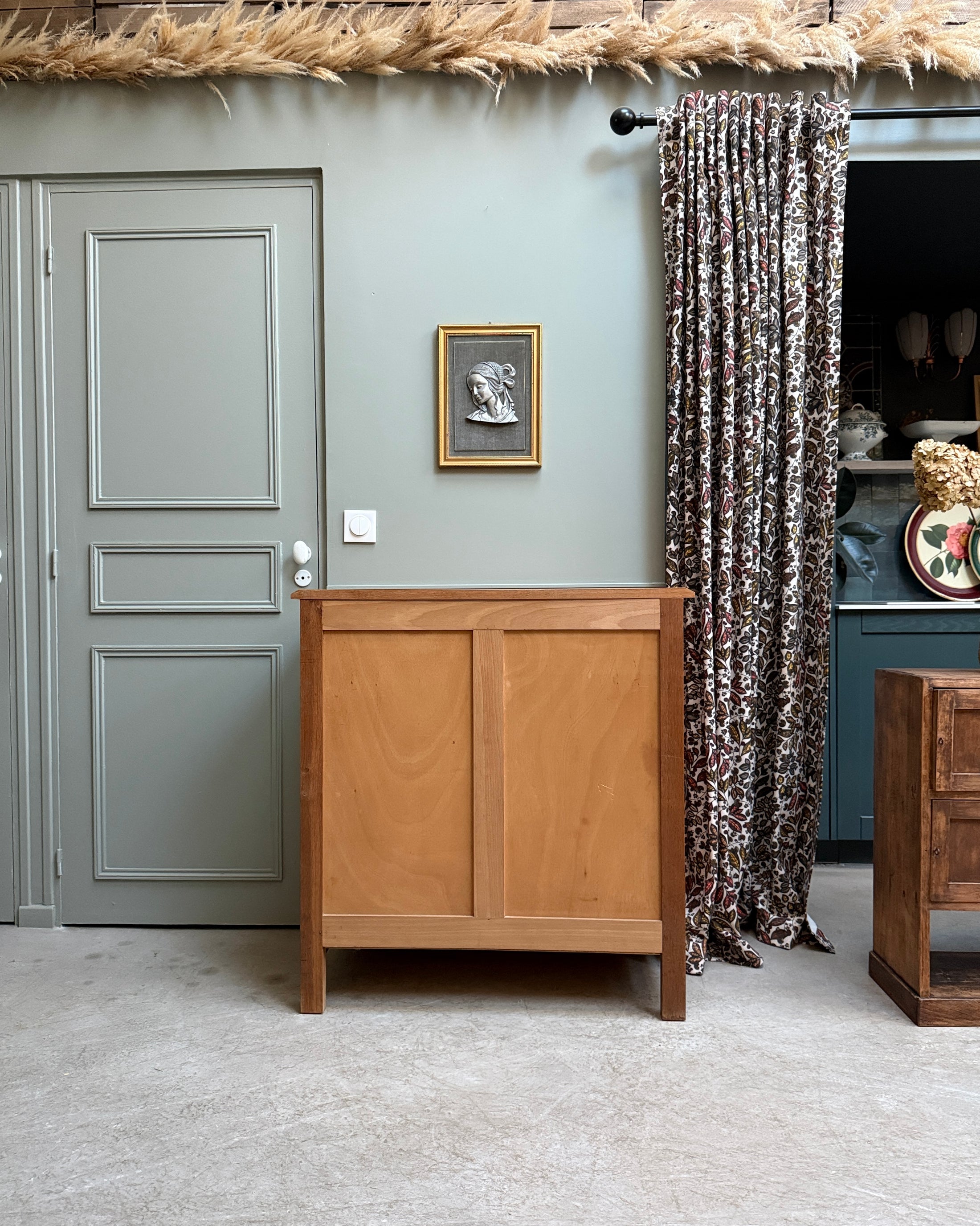 Petit buffet Art Déco en chêne