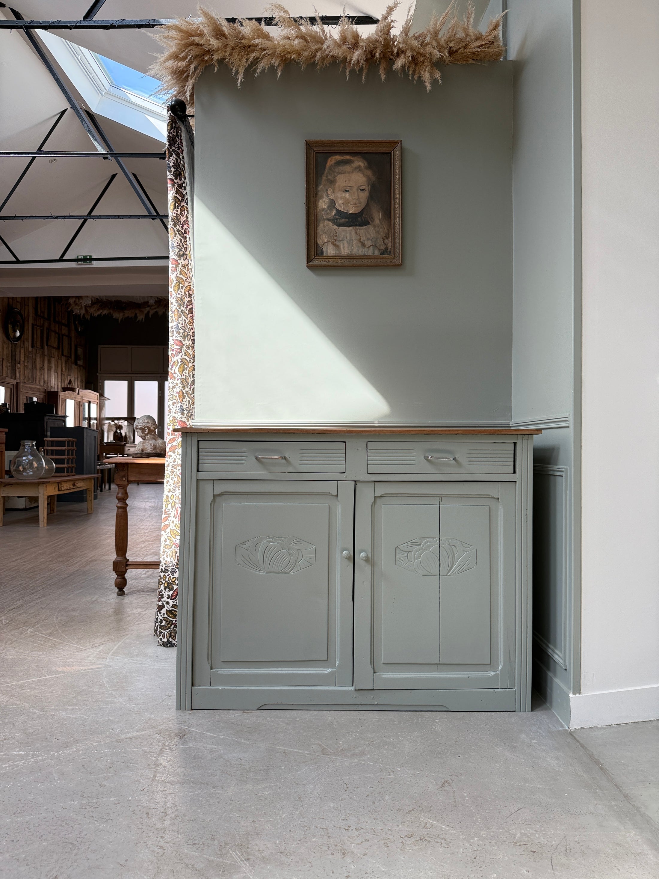 Buffet Art Déco vert