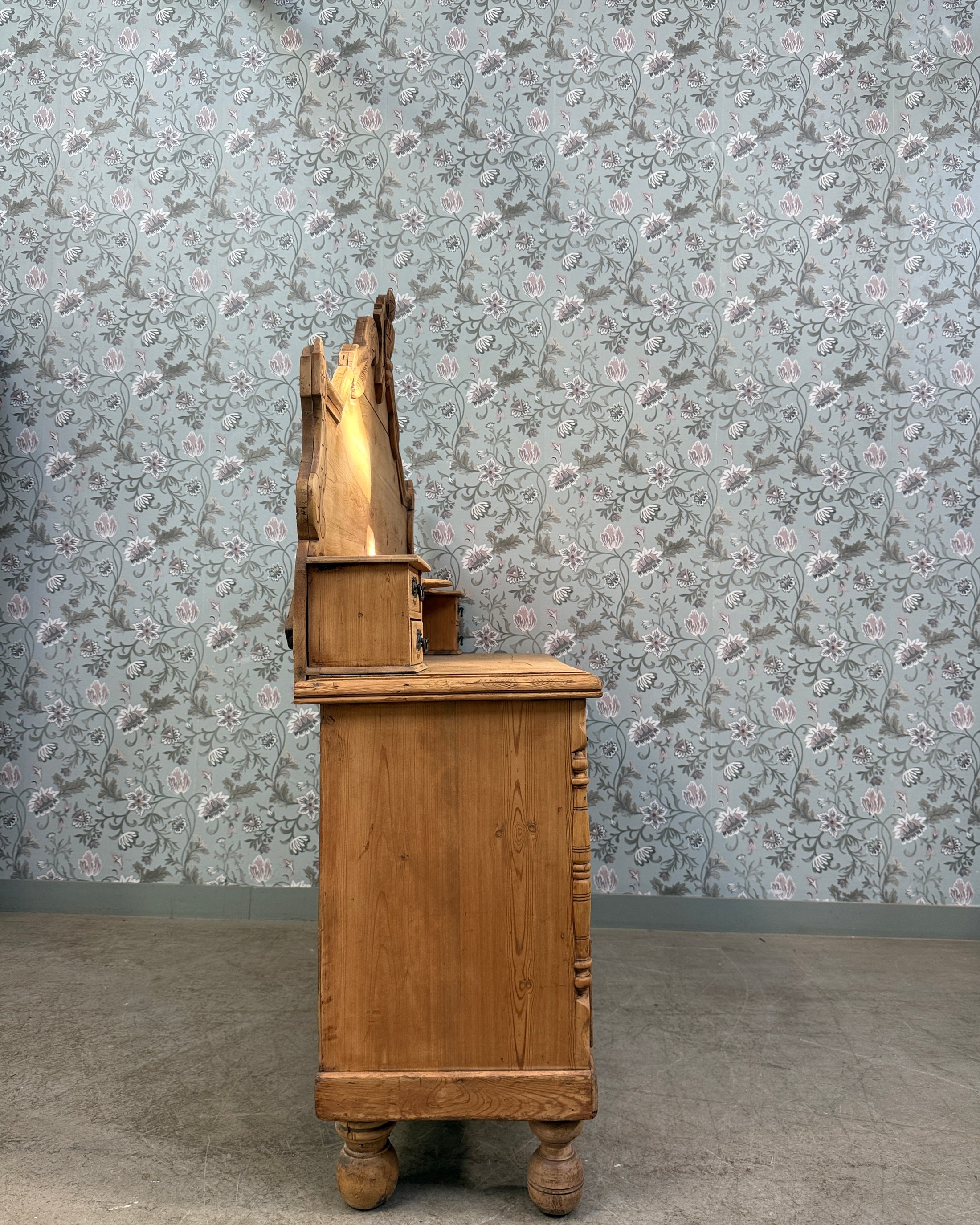 Buffet anglais victorien deux corps