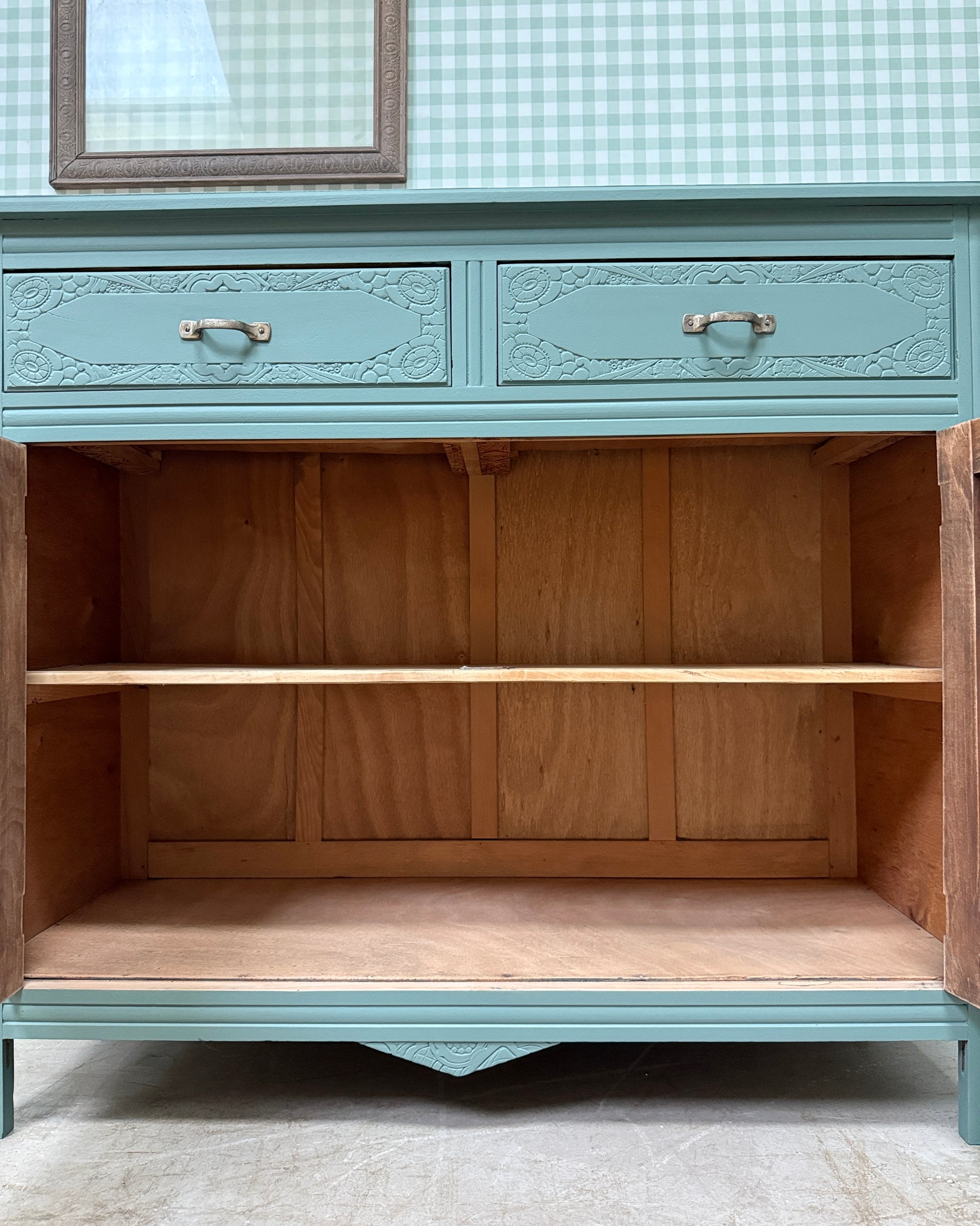 Buffet Art Déco vert