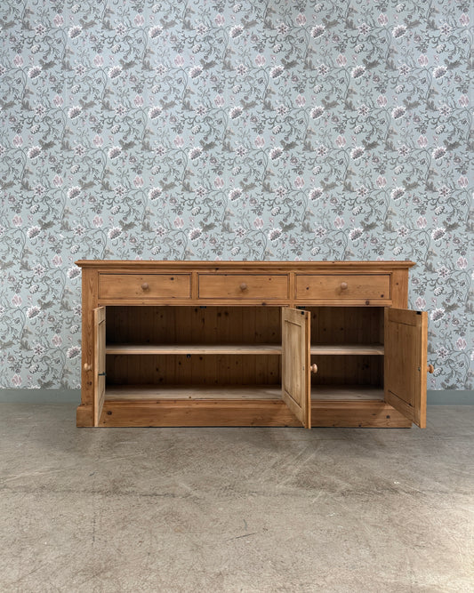 Grande enfilade campagne chic en pin massif