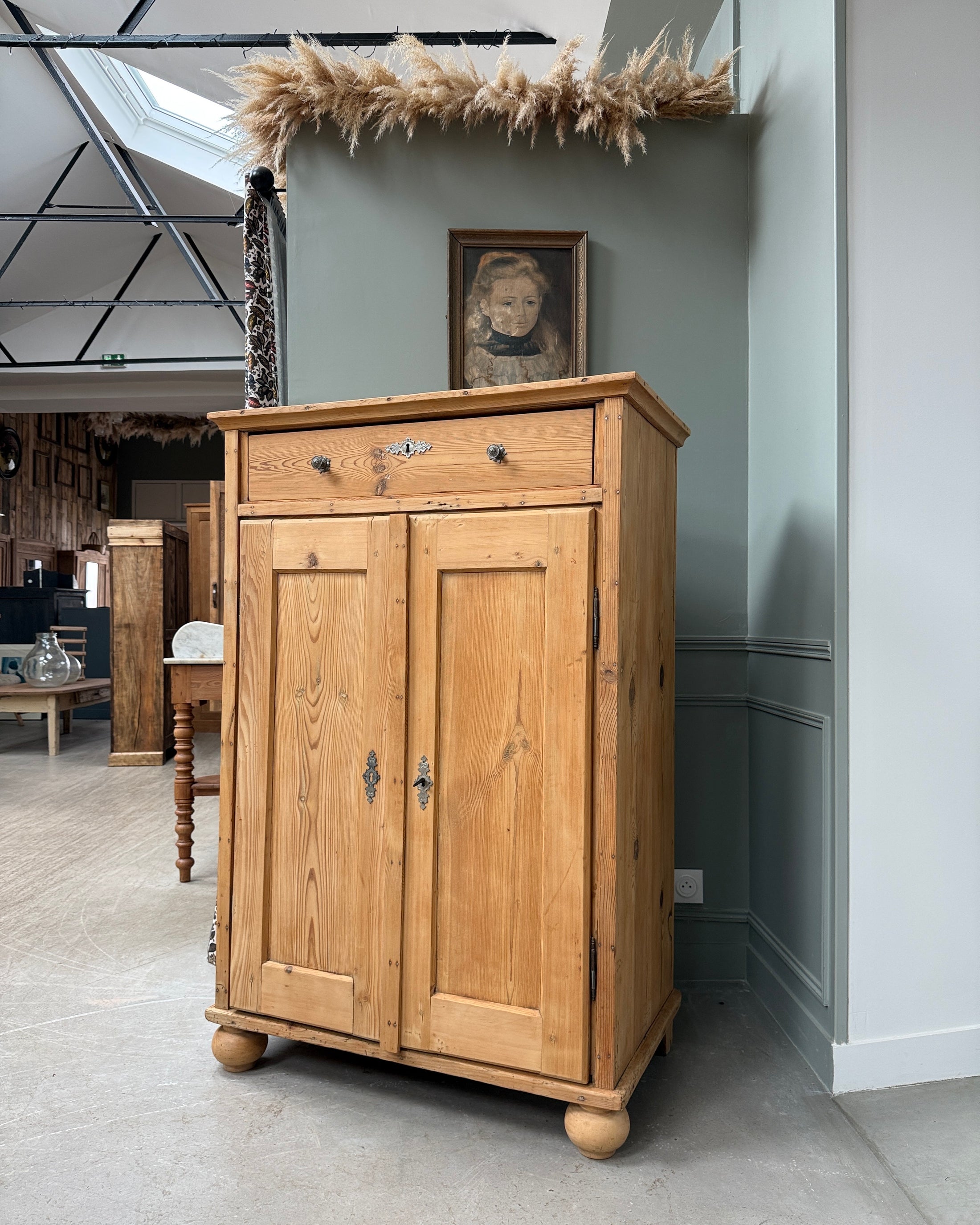Buffet haut ancien campagne chic