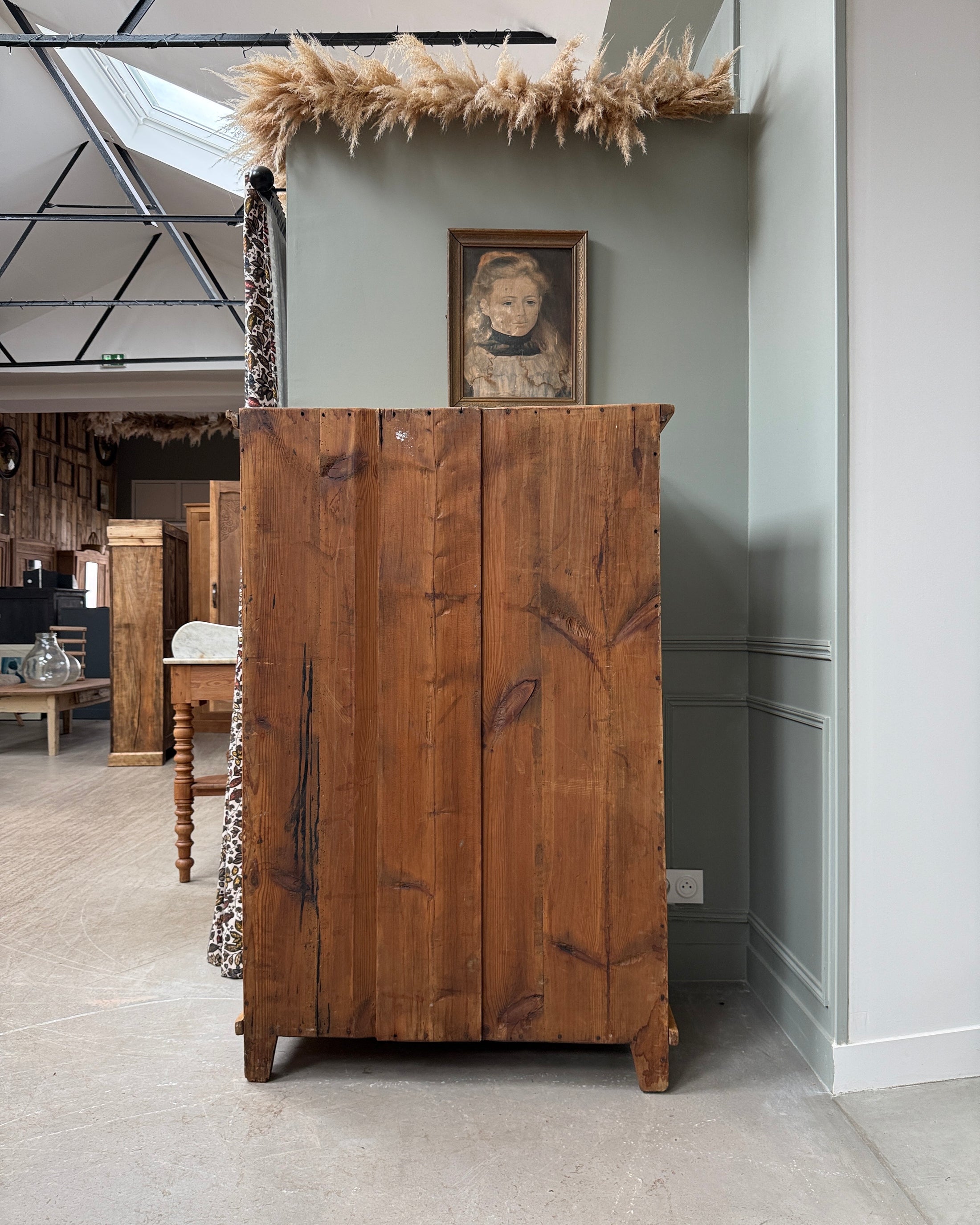 Buffet haut ancien campagne chic