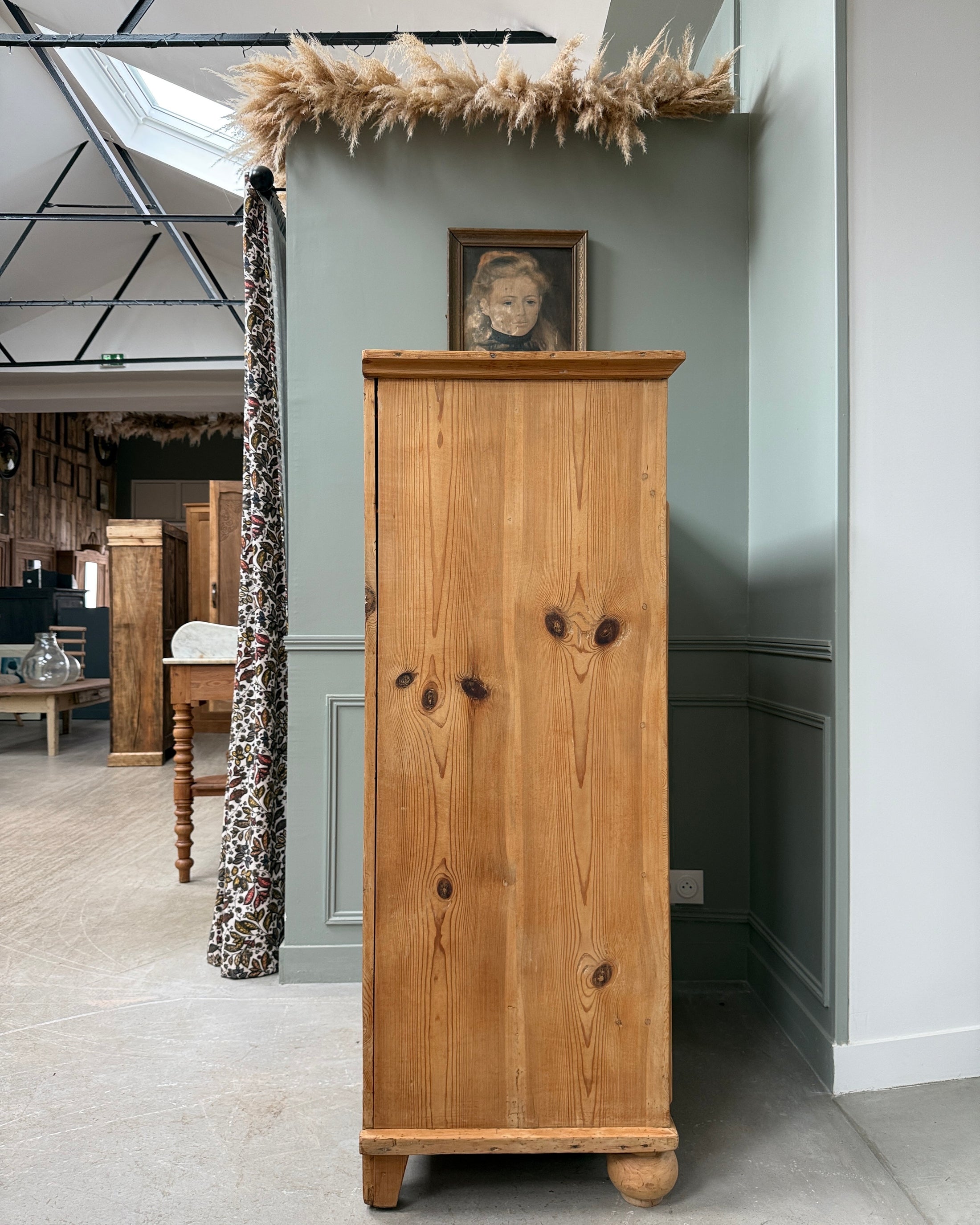 Buffet haut ancien campagne chic