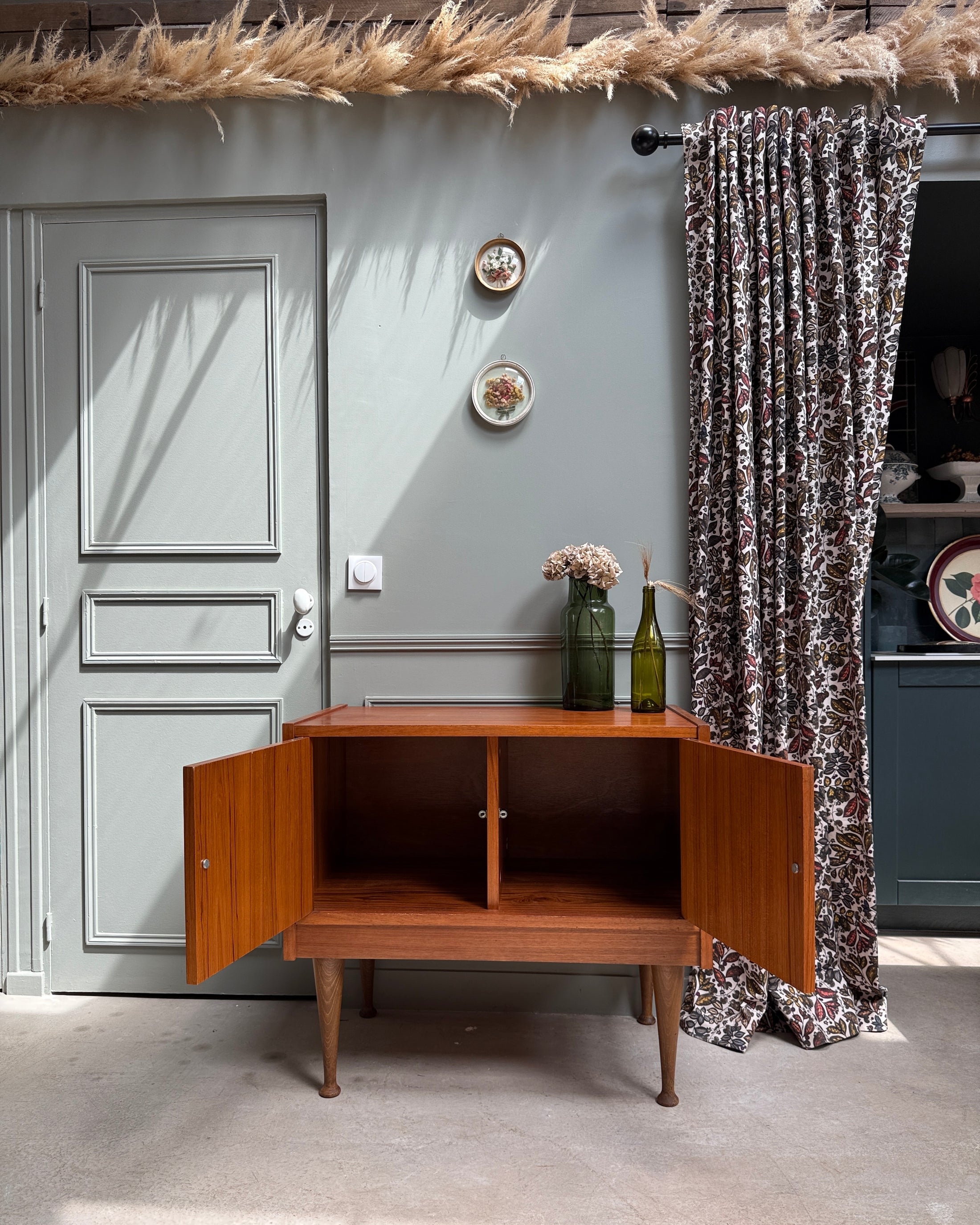 Buffet scandinave en teck