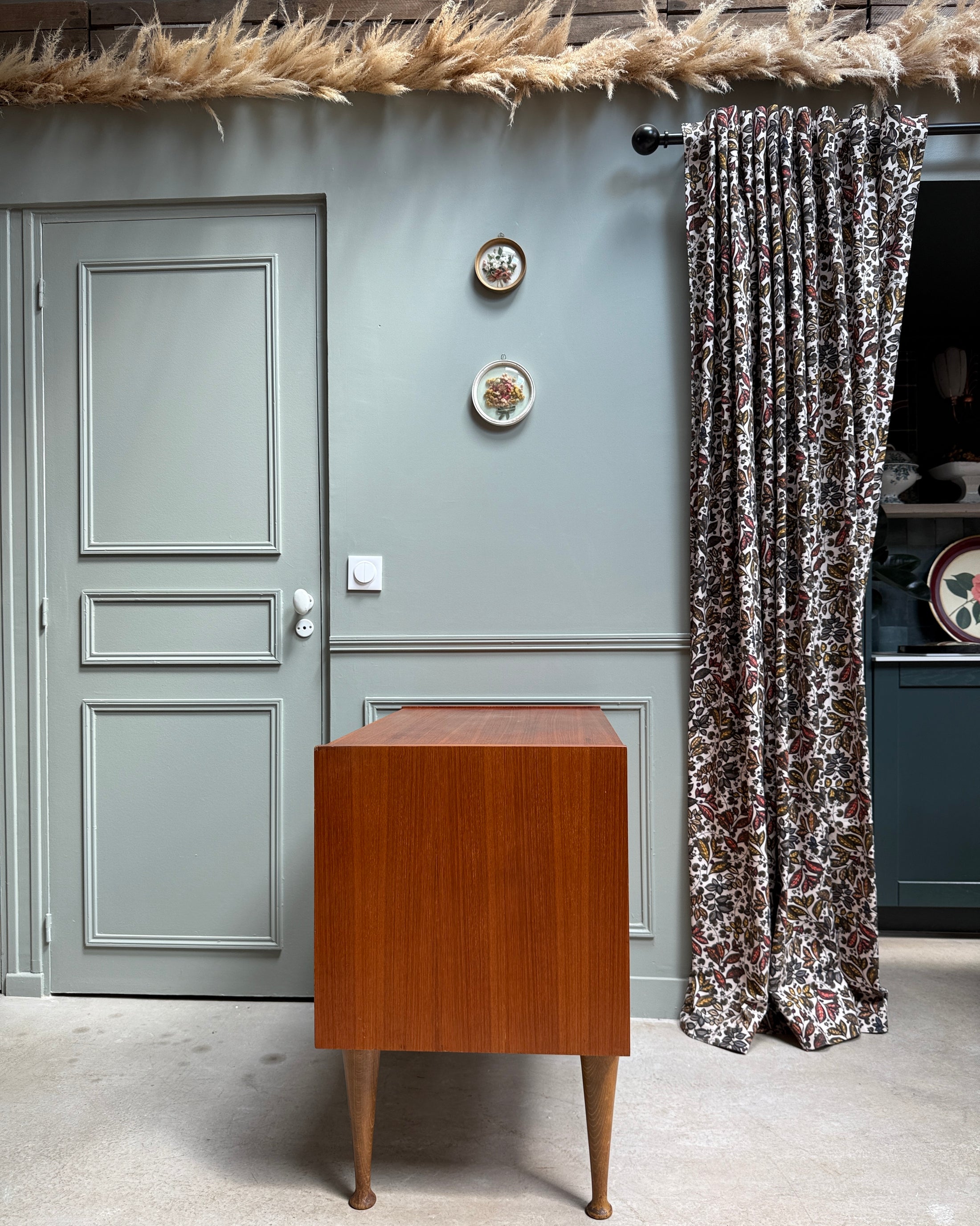 Buffet scandinave en teck