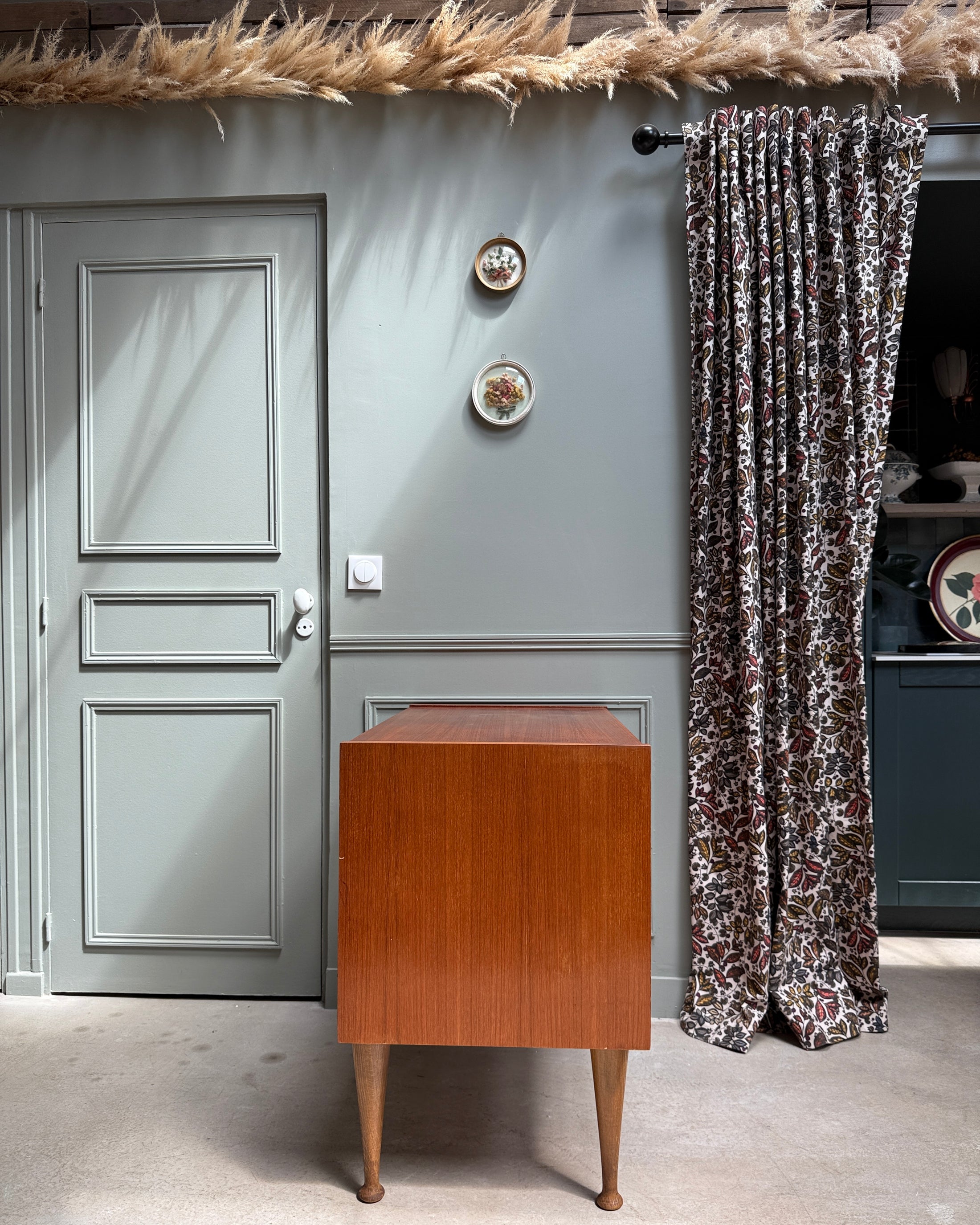 Buffet scandinave en teck