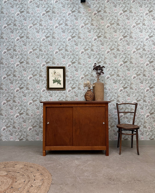 Buffet vintage à portes coulissantes