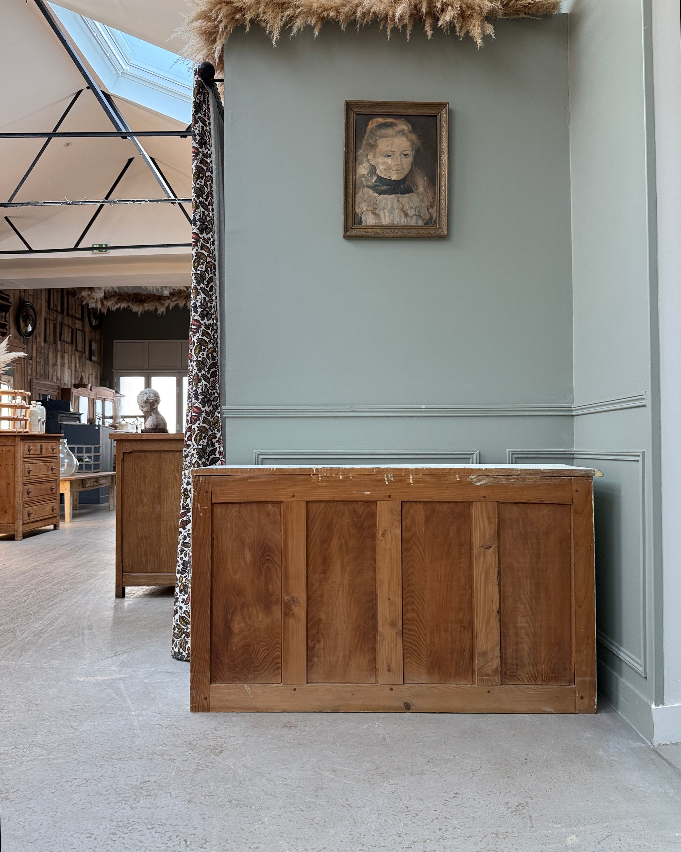 Buffet vintage à portes coulissantes