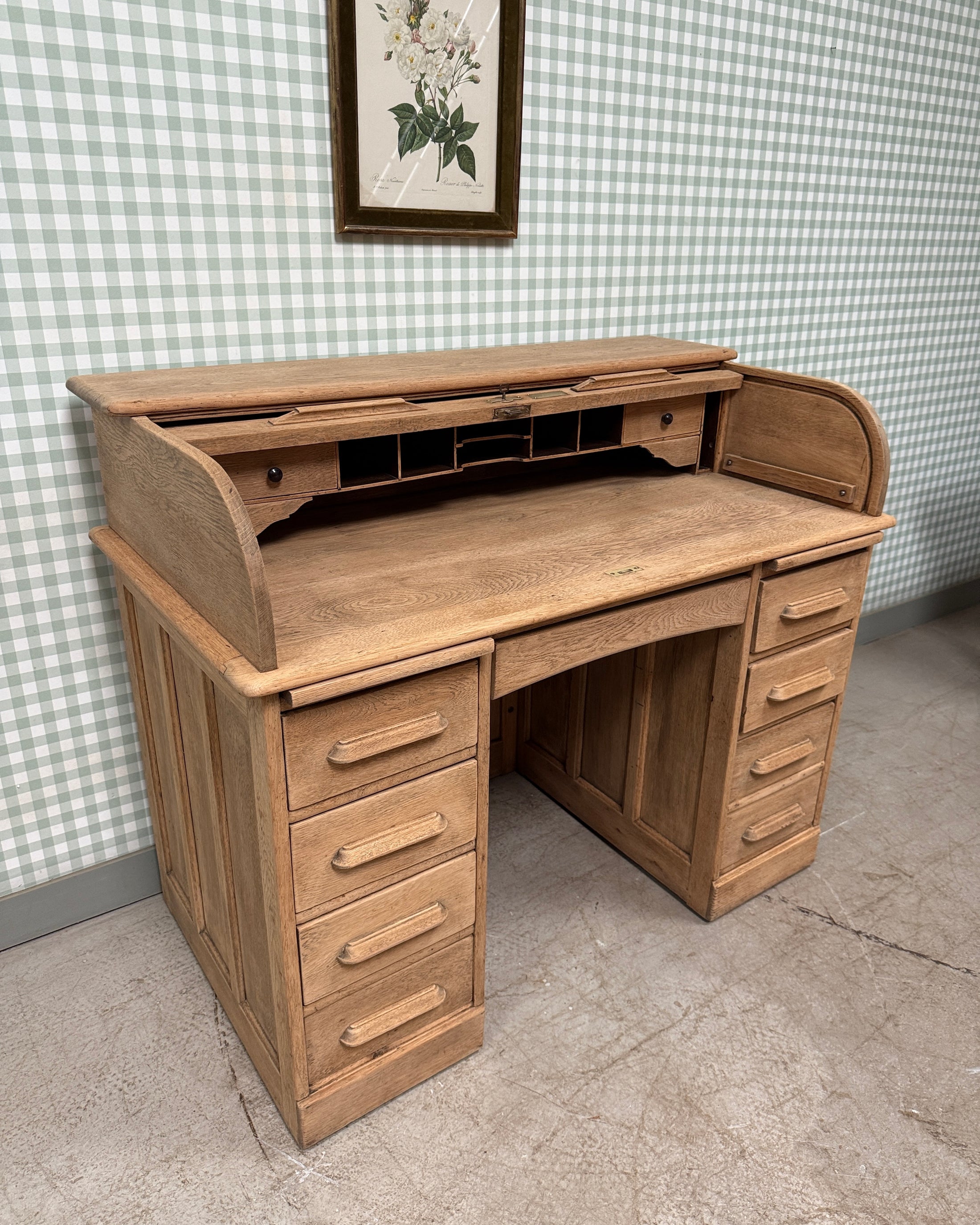 Bureau américain à cylindre