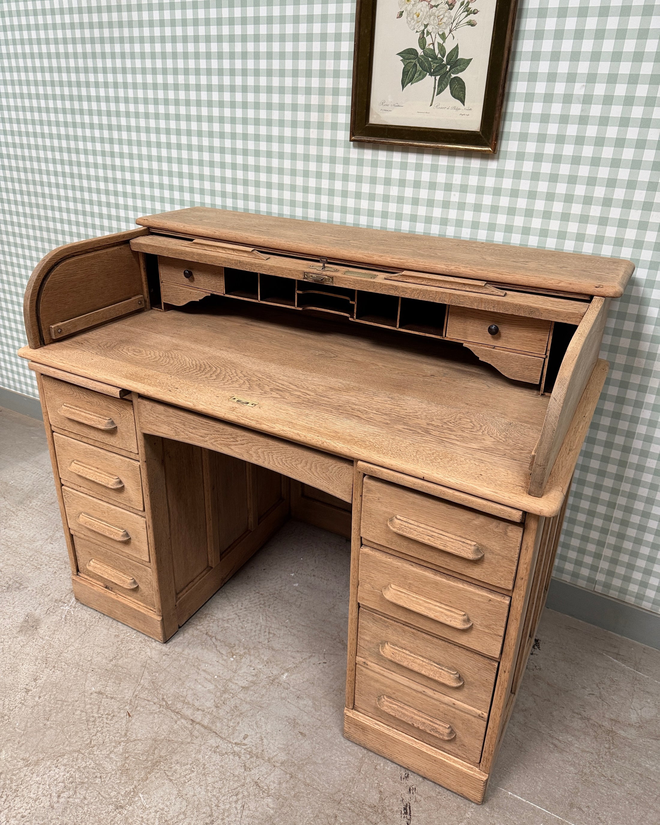 Bureau américain à cylindre