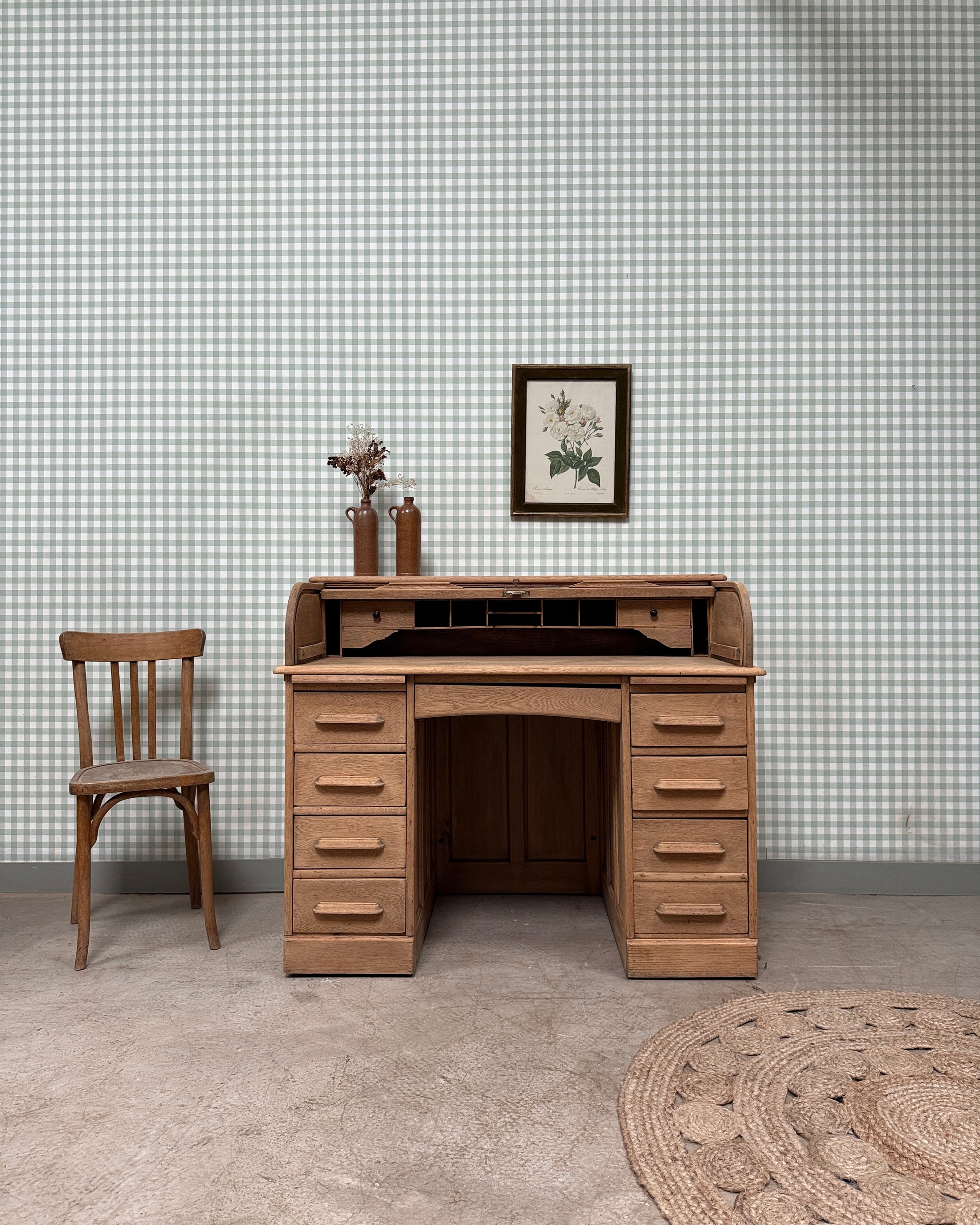 Bureau américain à cylindre