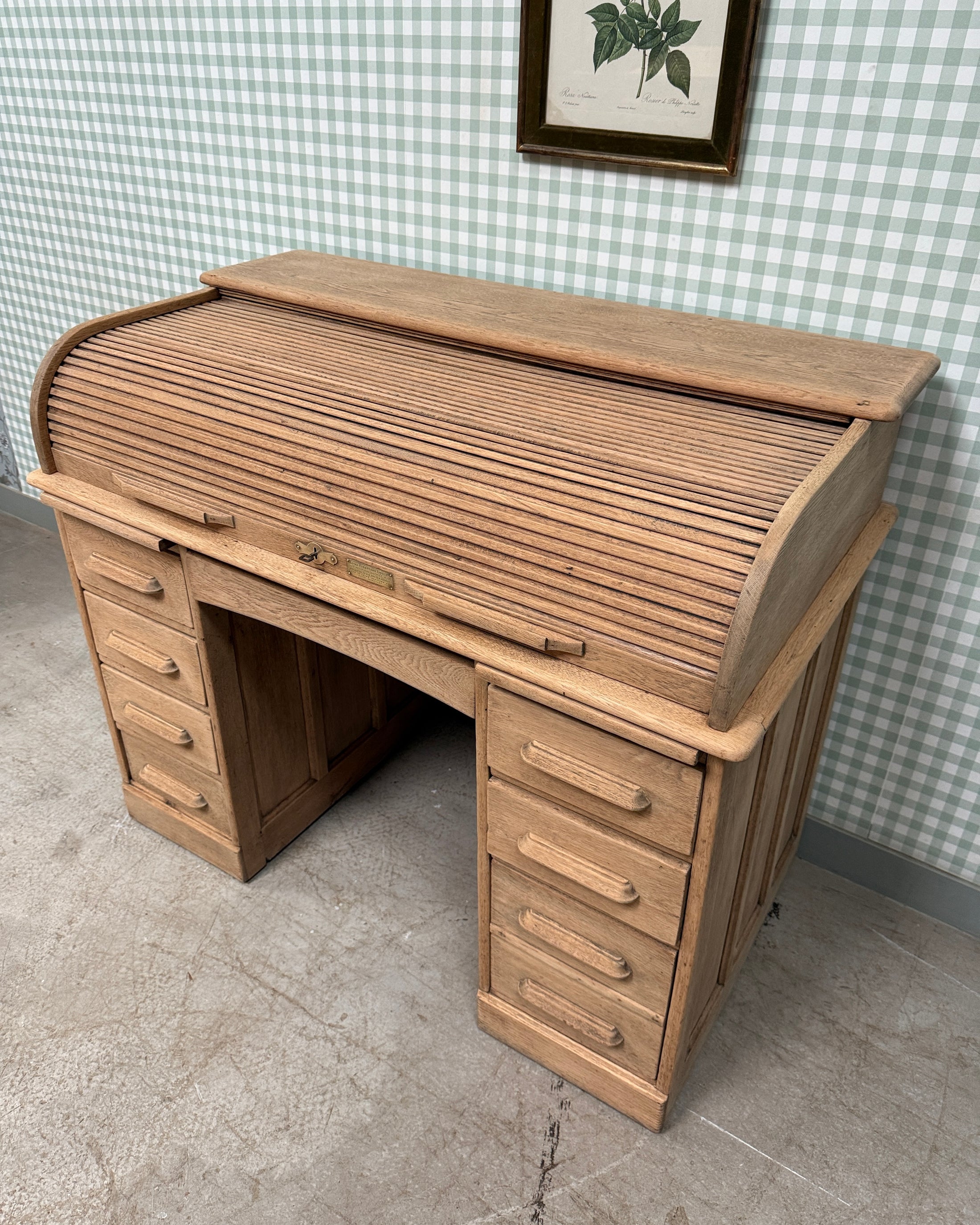 Bureau américain à cylindre