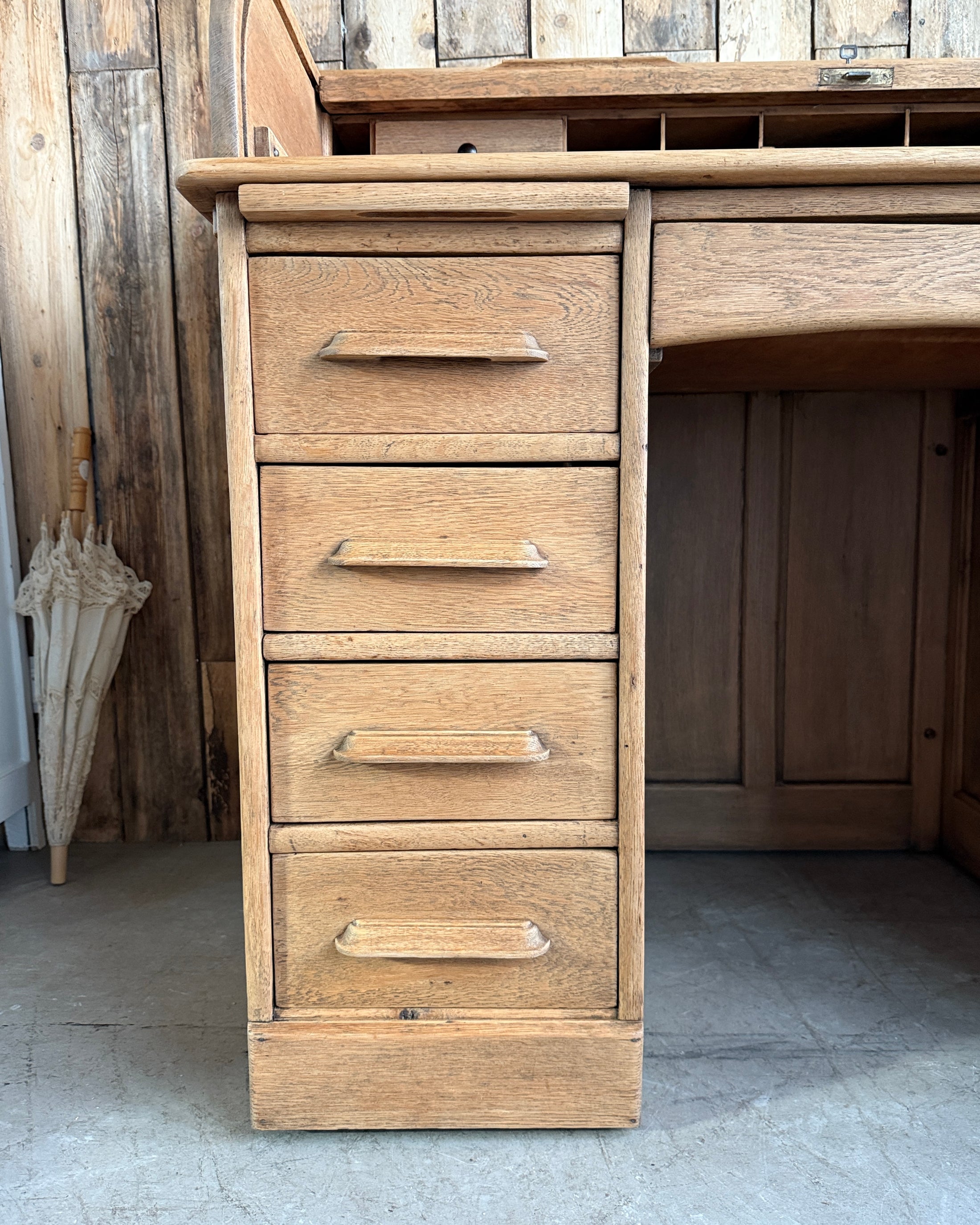 Bureau américain à cylindre