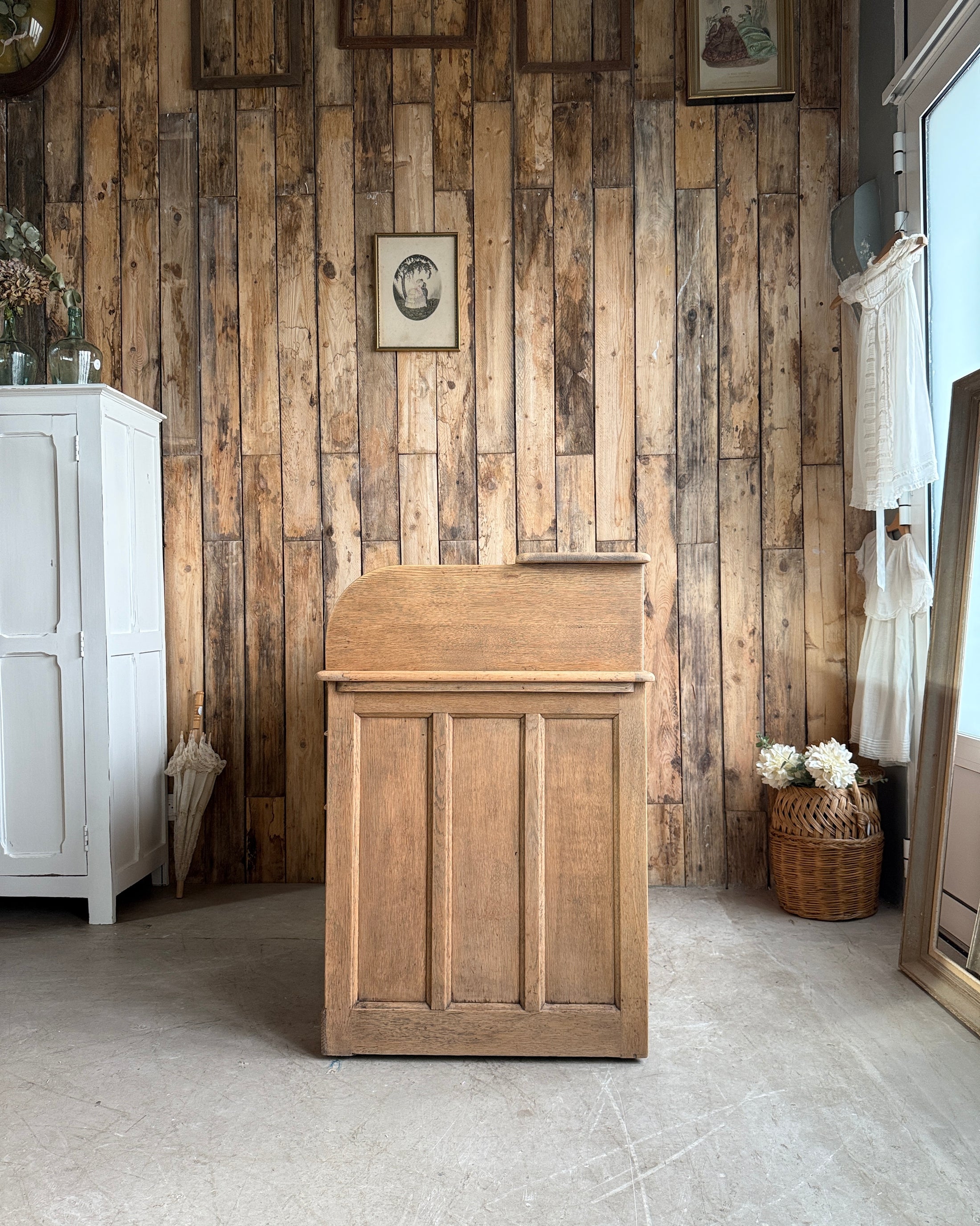 Bureau américain à cylindre