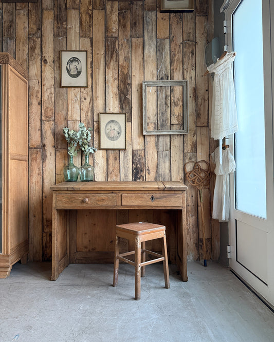 Bureau ancien double