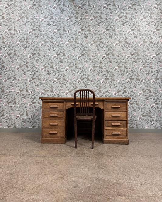 Bureau de ministre en chêne