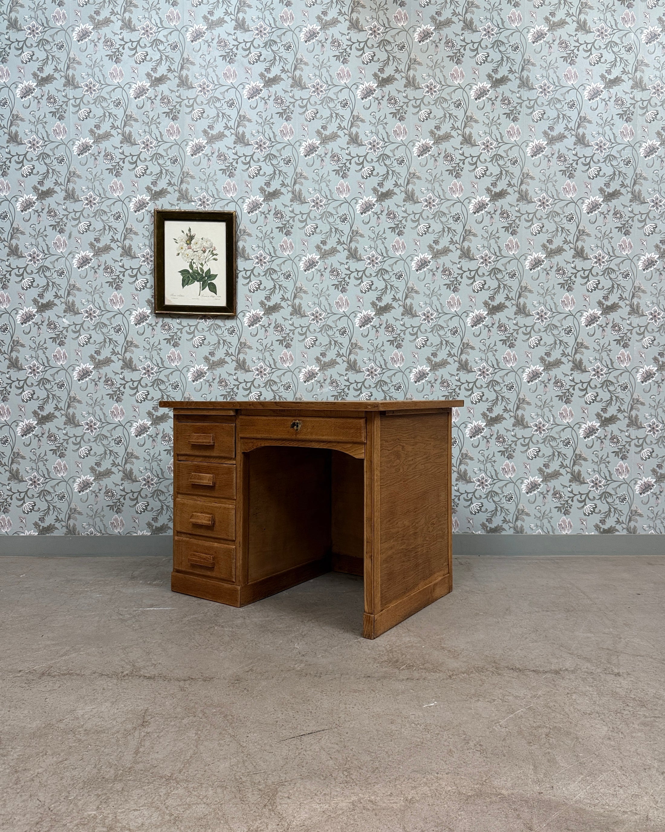Bureau demi-ministre en chêne