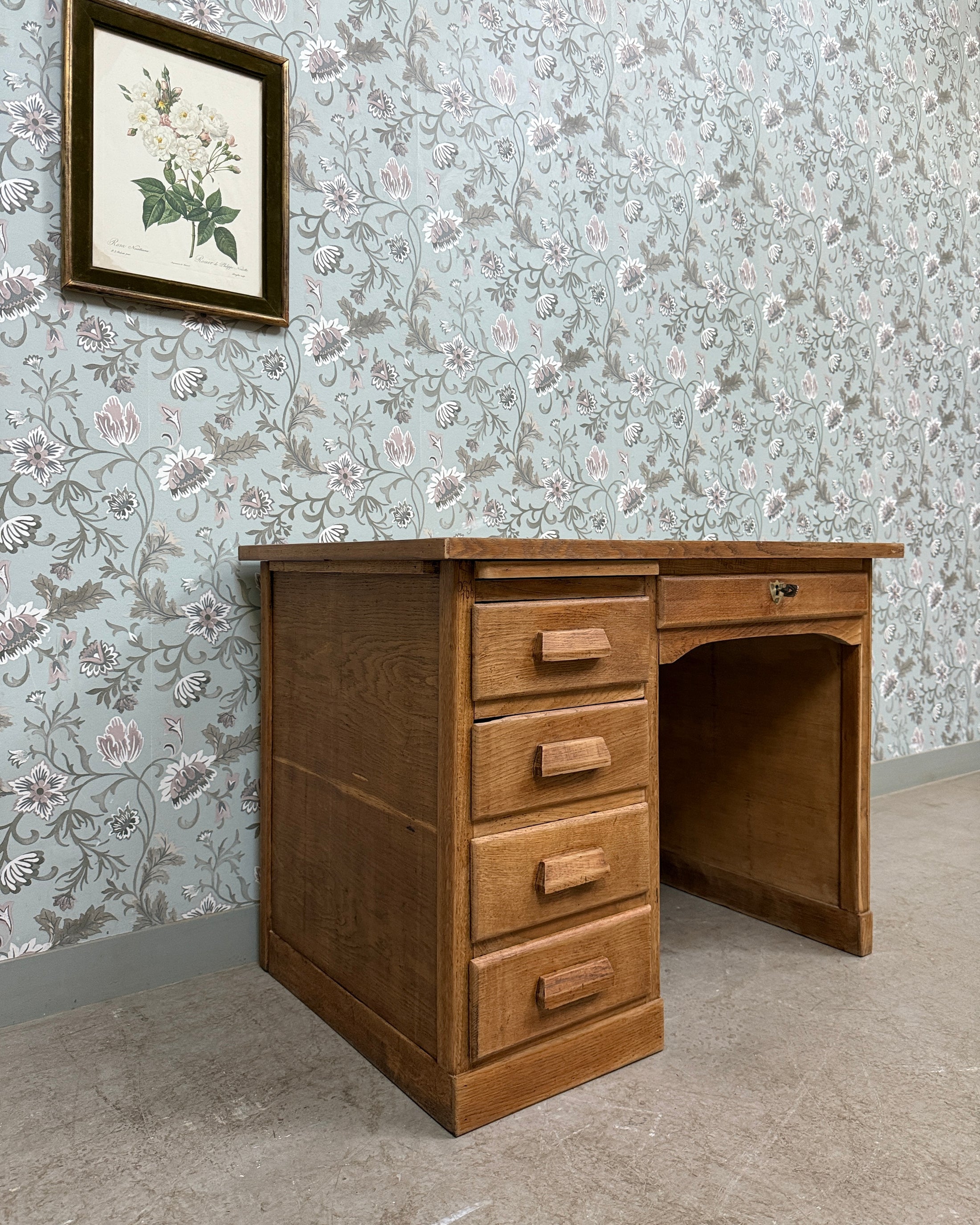 Bureau demi-ministre en chêne