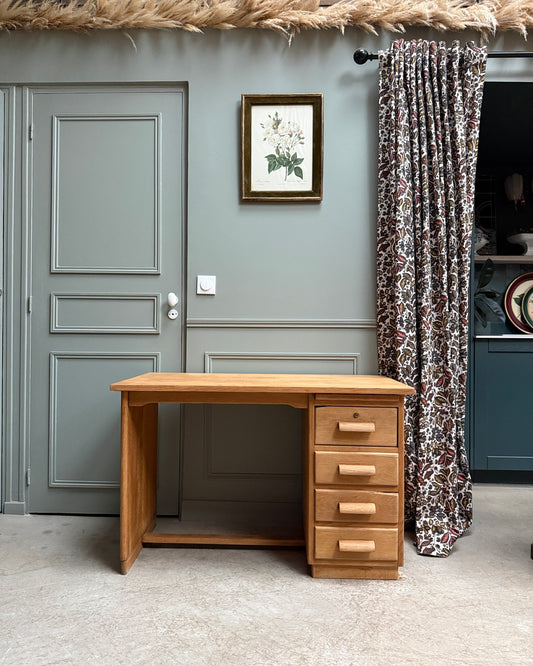 Bureau demi-ministre en chêne