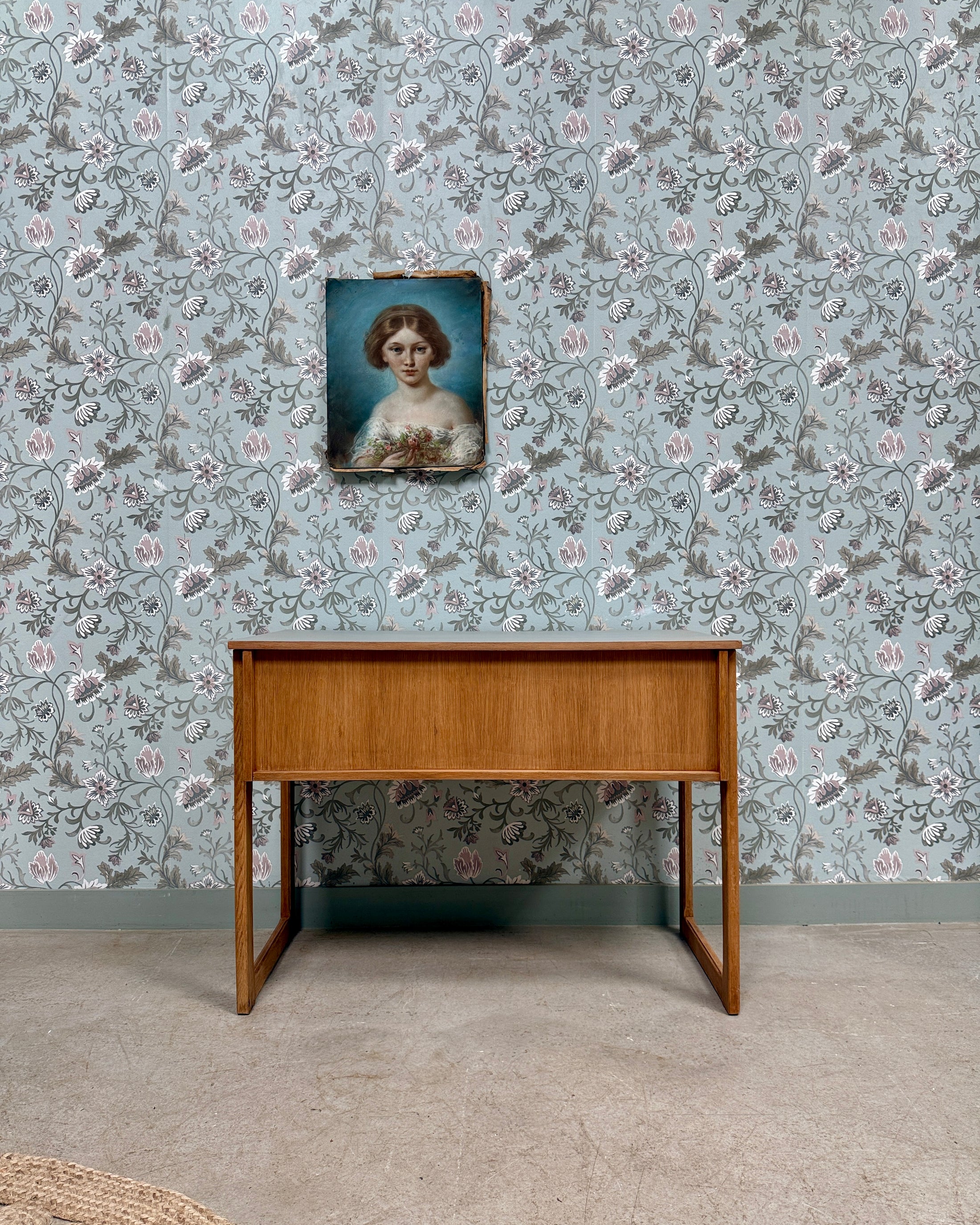 Bureau en chêne 70s