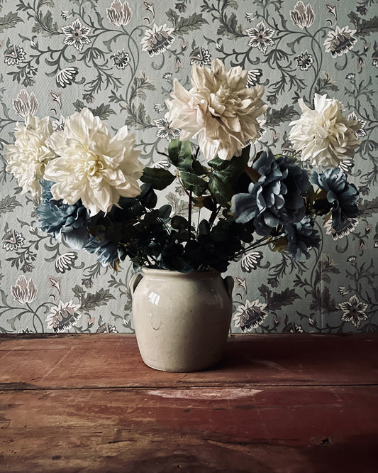 Vase en grès vernissé gris