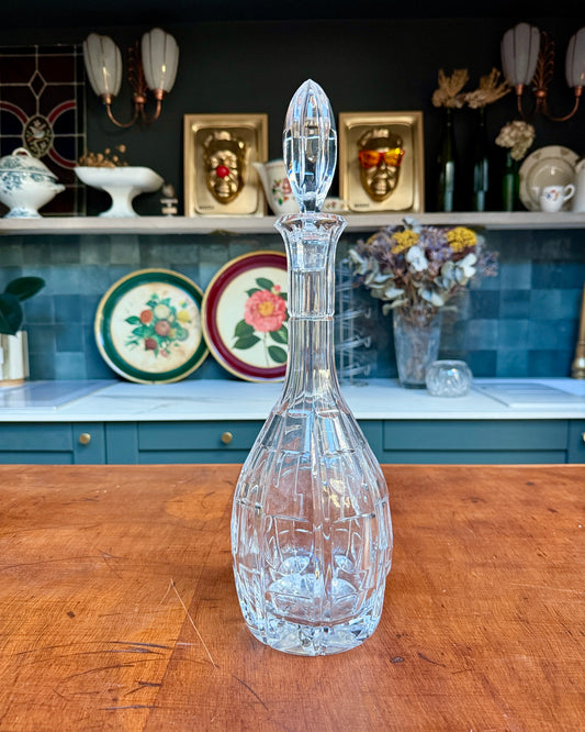 Carafe ancienne en cristal