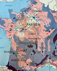 Charger l'image dans la visionneuse de la galerie, Carte de France recto-verso
