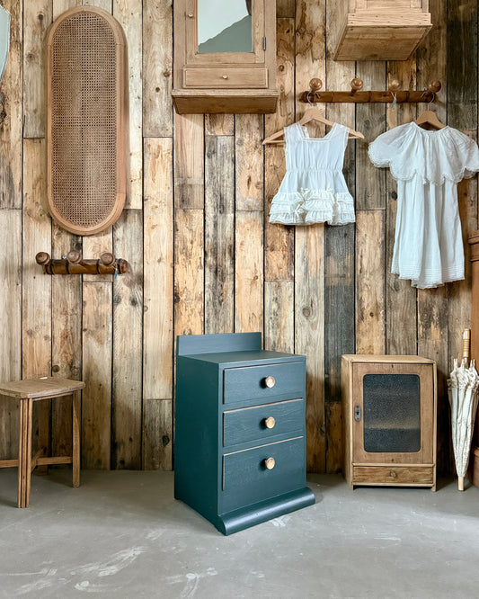 Chevet Art Déco vert