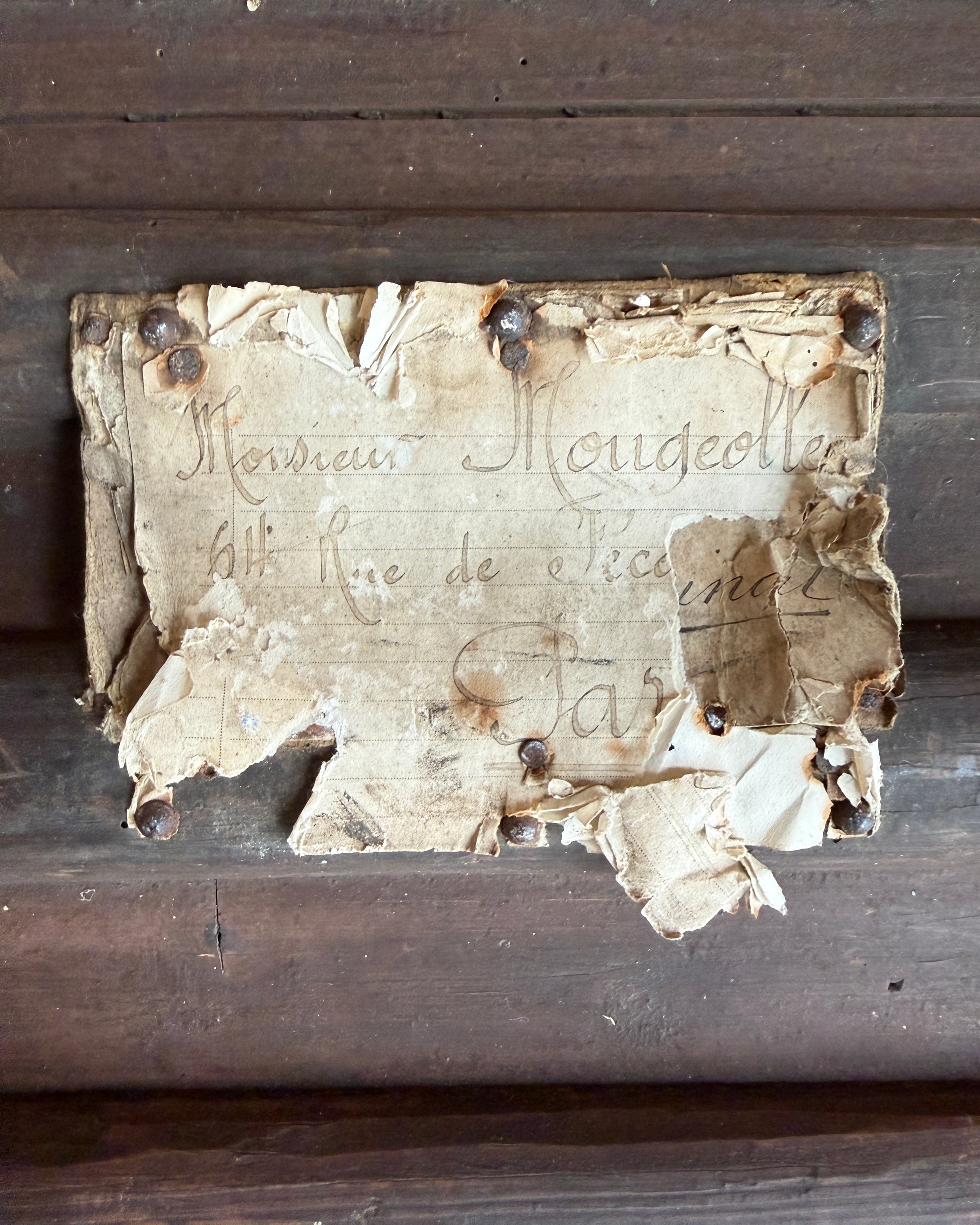 Ancien coffre de voyage