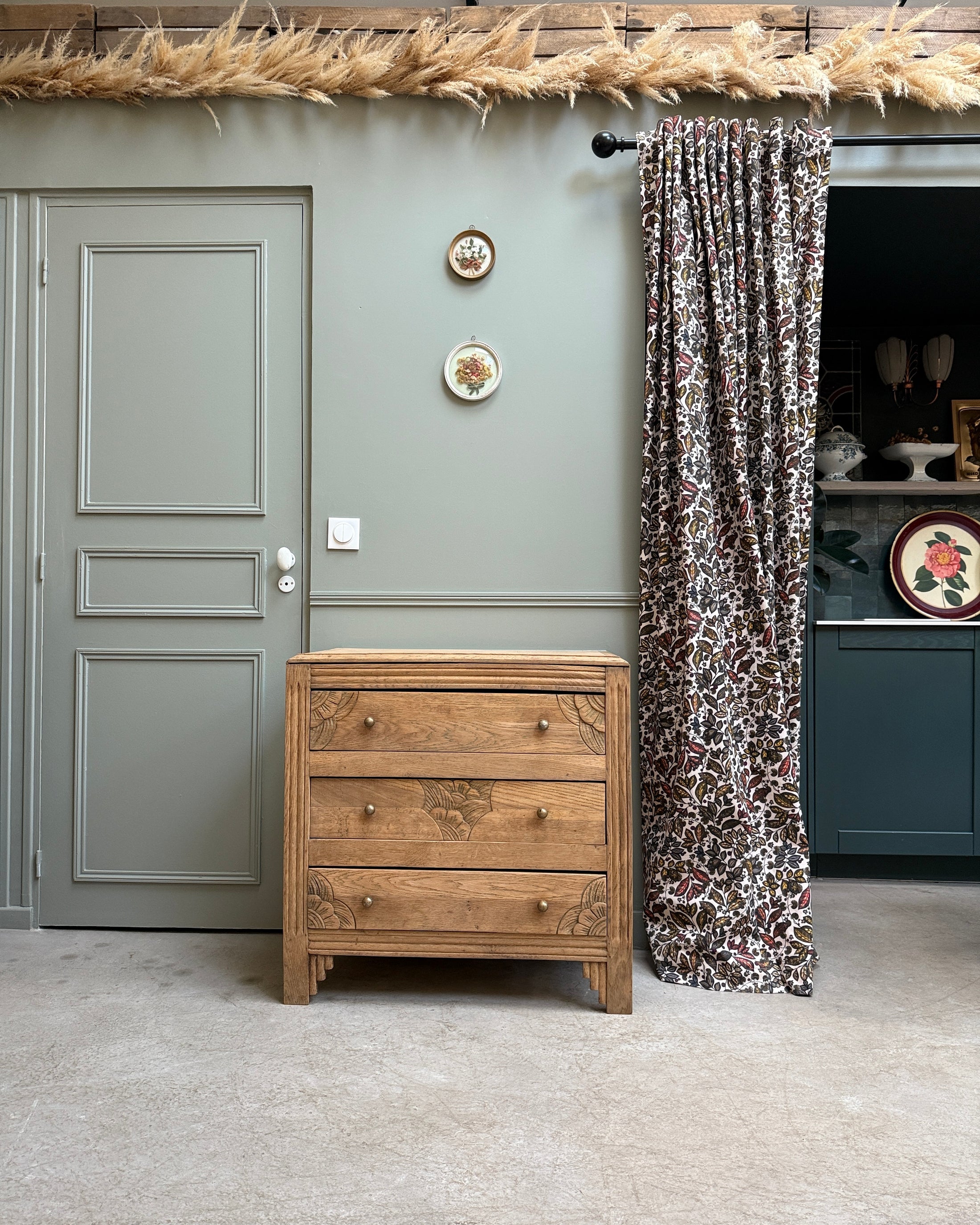 Commode Art Déco en chêne