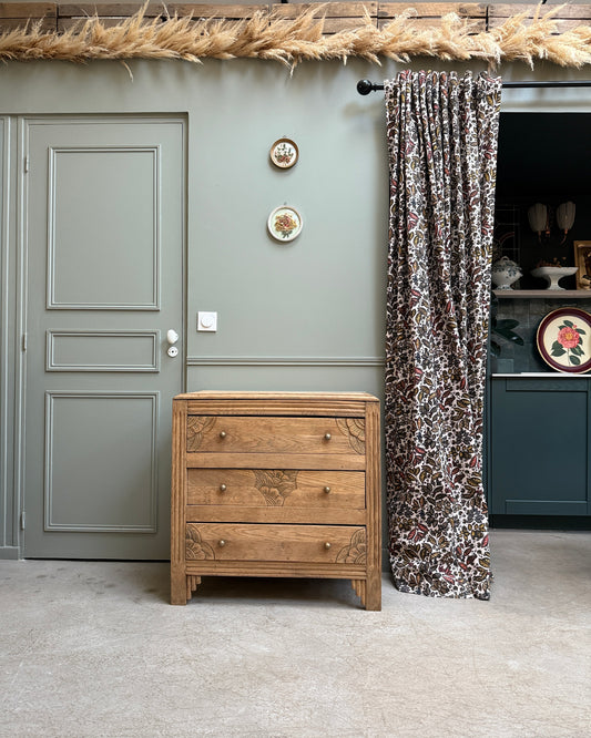 Commode Art Déco en chêne