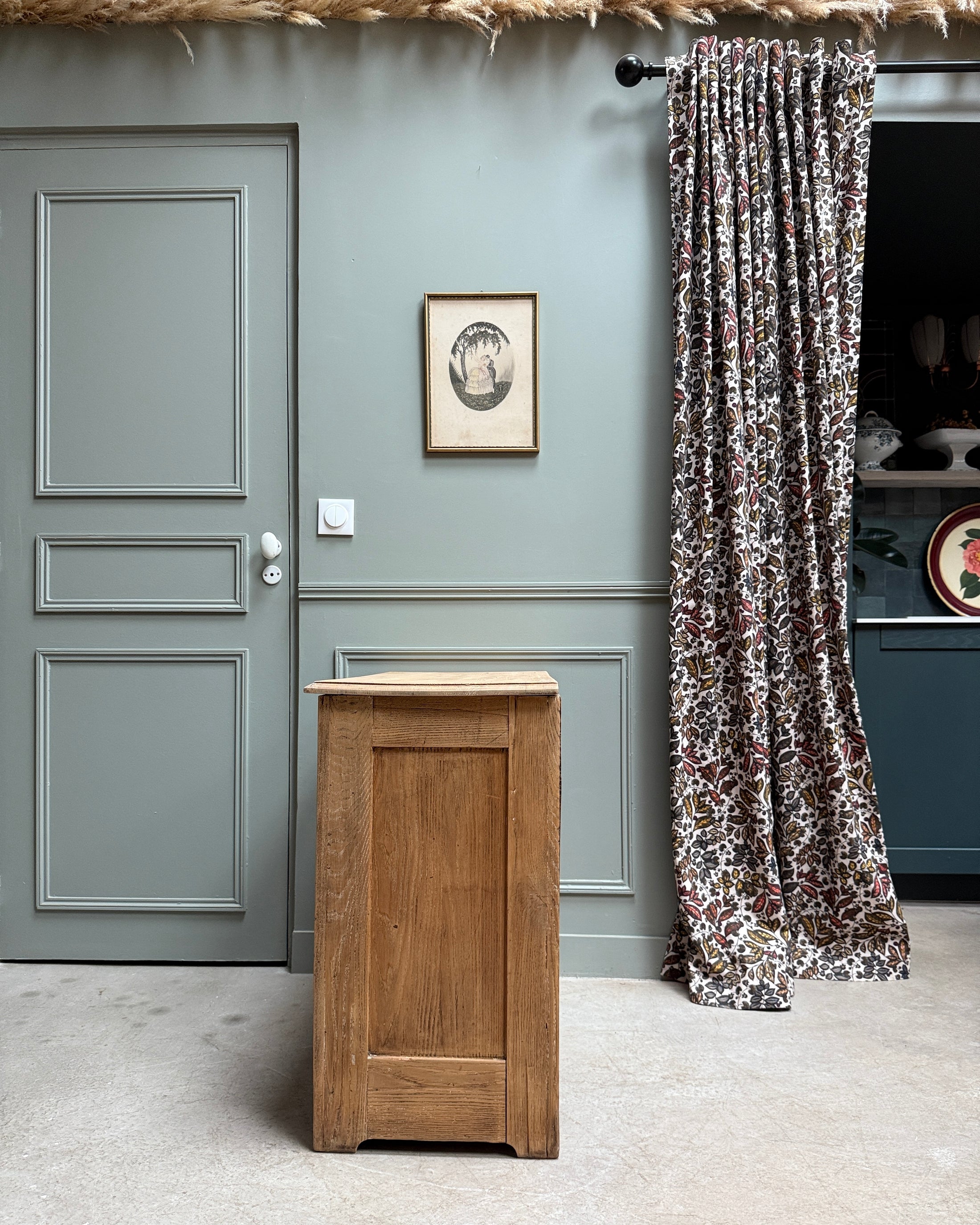 Commode Art Déco en bois massif