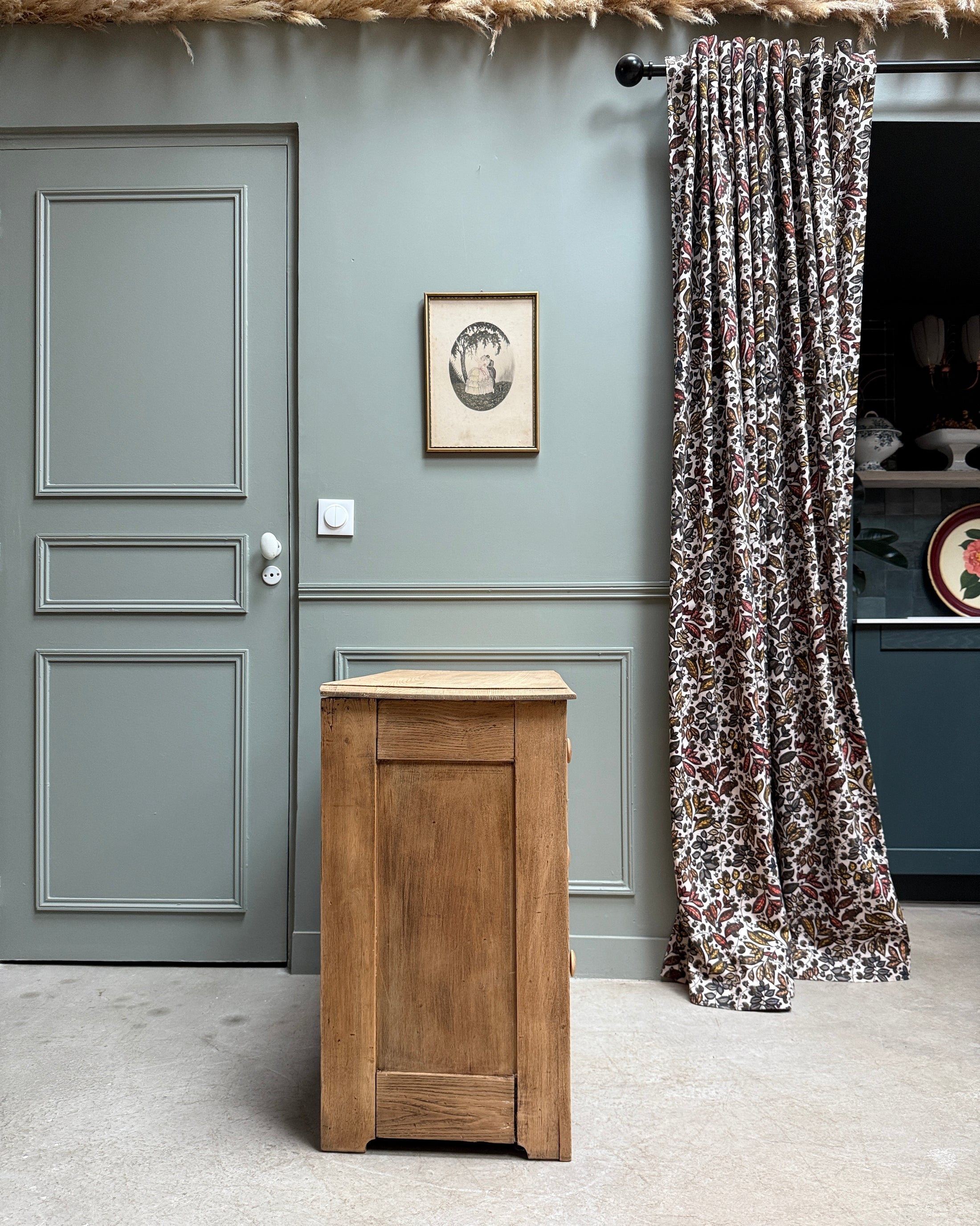 Commode Art Déco en bois massif