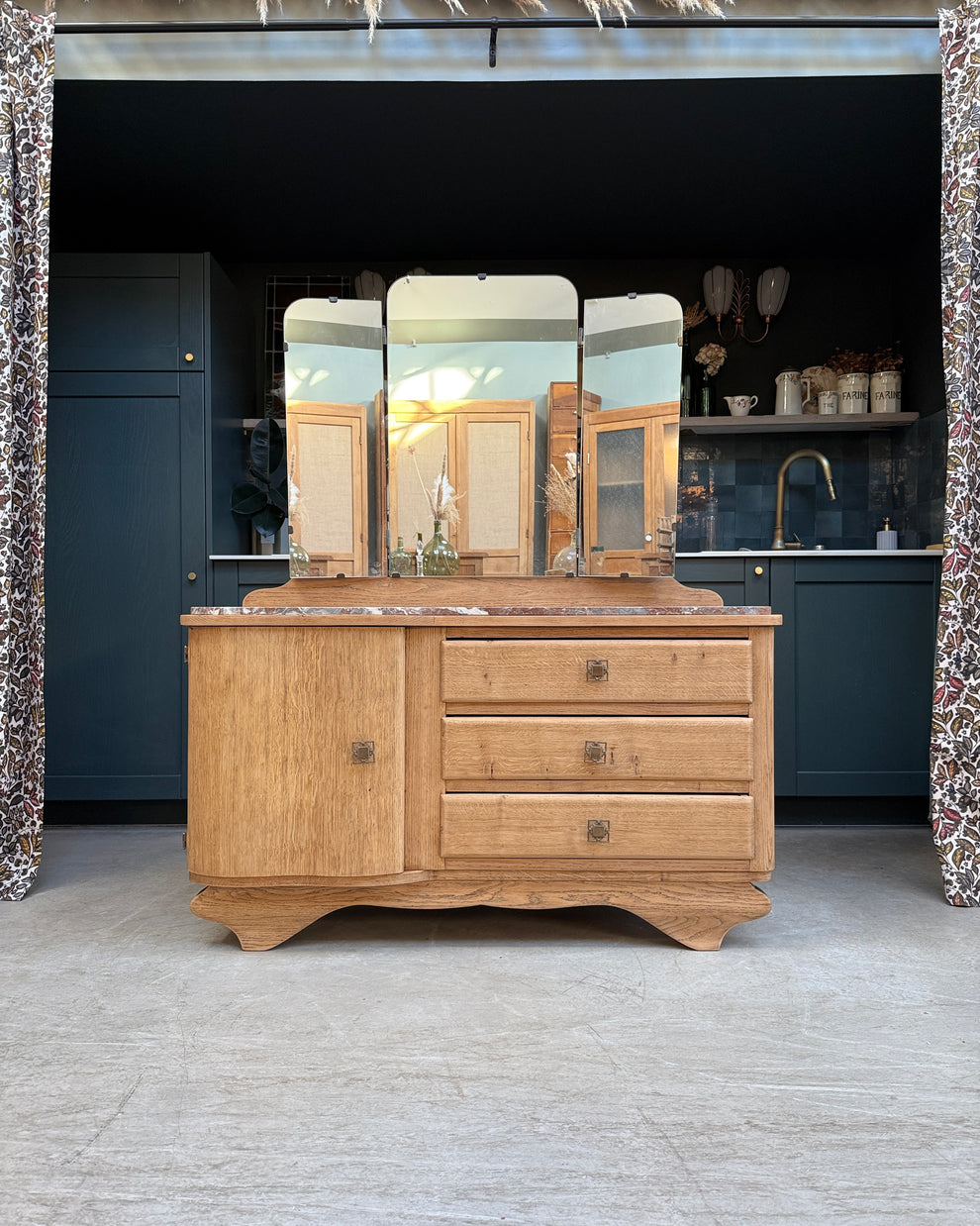 Commode coiffeuse Art Déco