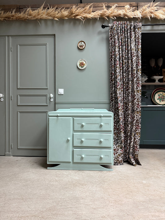 Commode Art Déco peinte