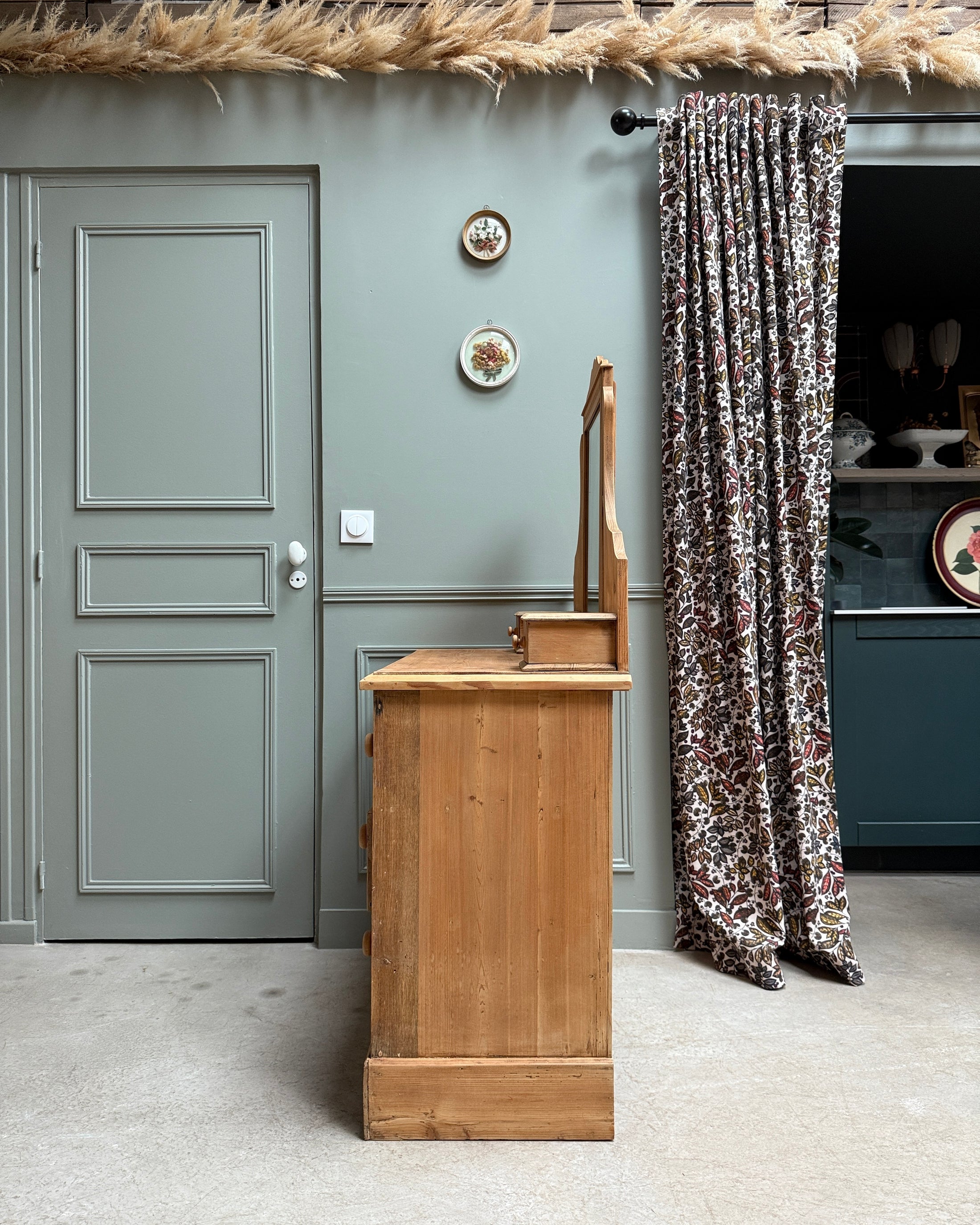 Commode anglaise coiffeuse