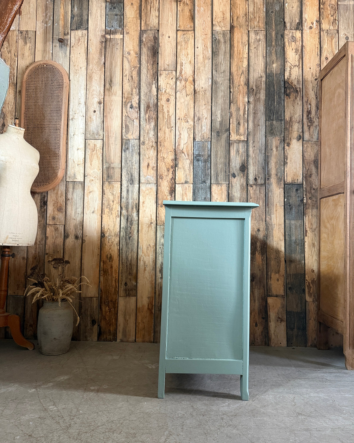 Commode Art Déco verte