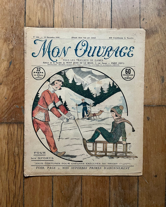 Revue Mon Ouvrage du 15 décembre 1932