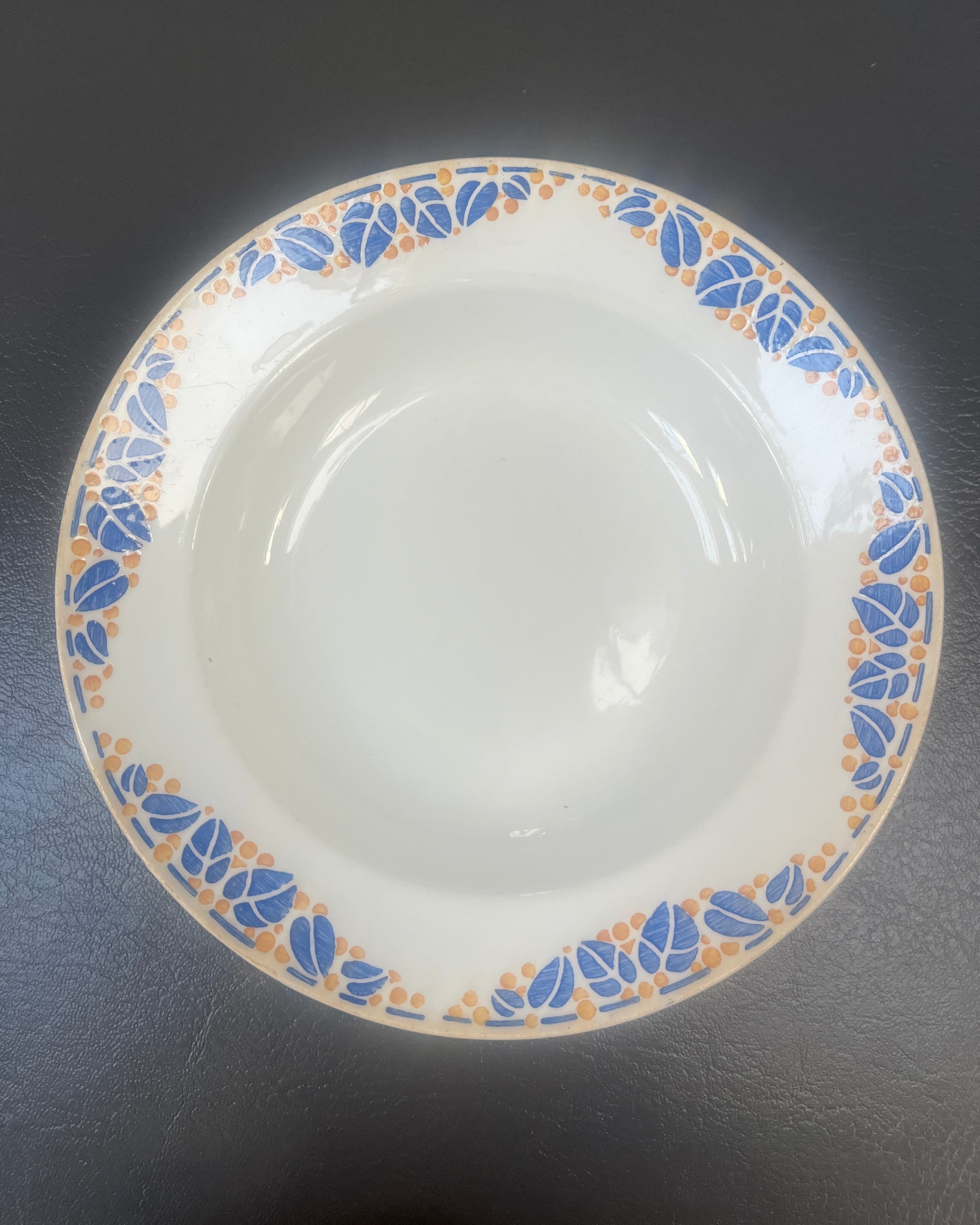 Assiettes creuses terre de fer HBCM