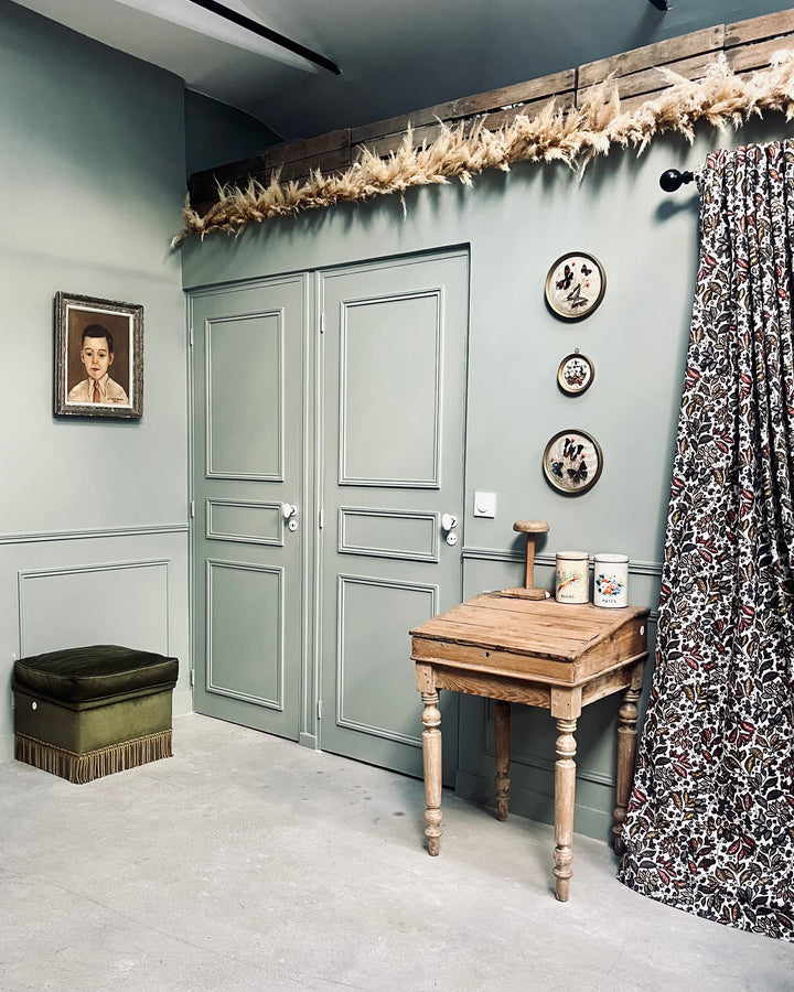 Pupitre et décor vintage