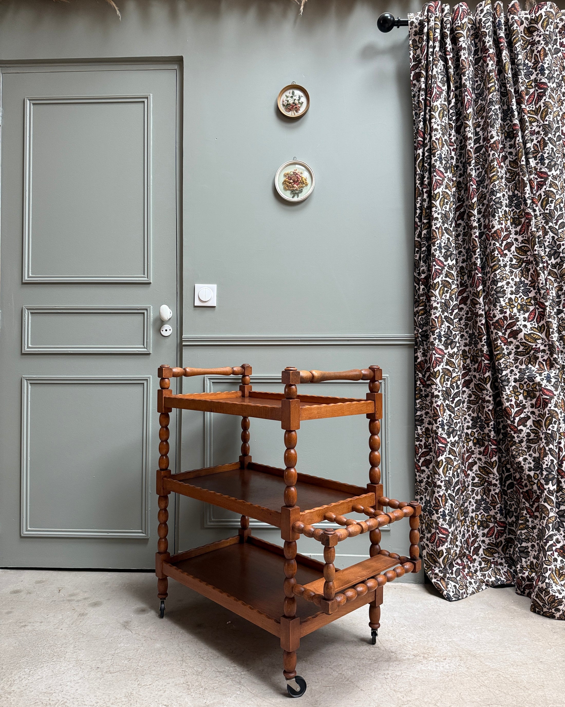 Desserte vintage en bois