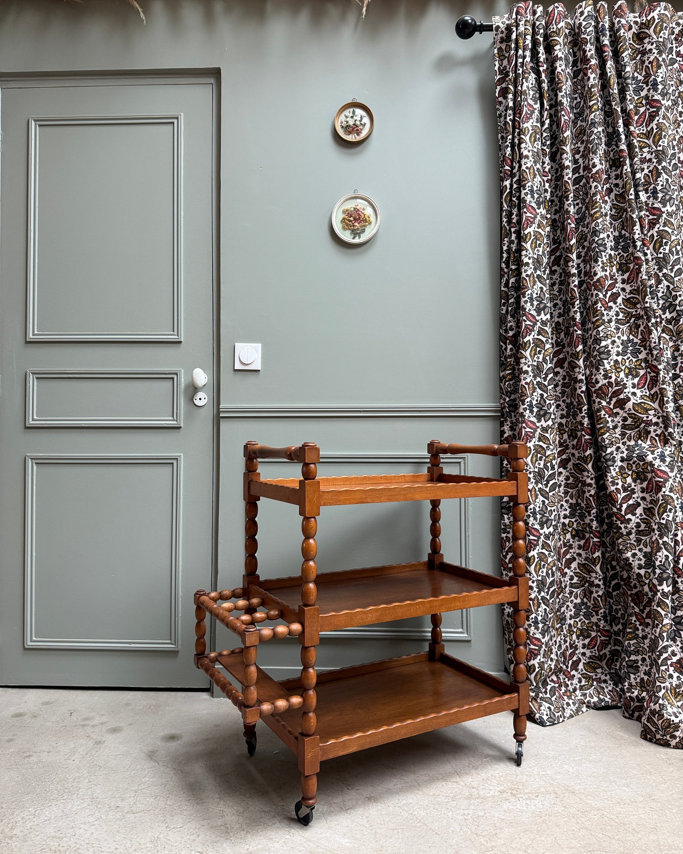 Desserte vintage en bois