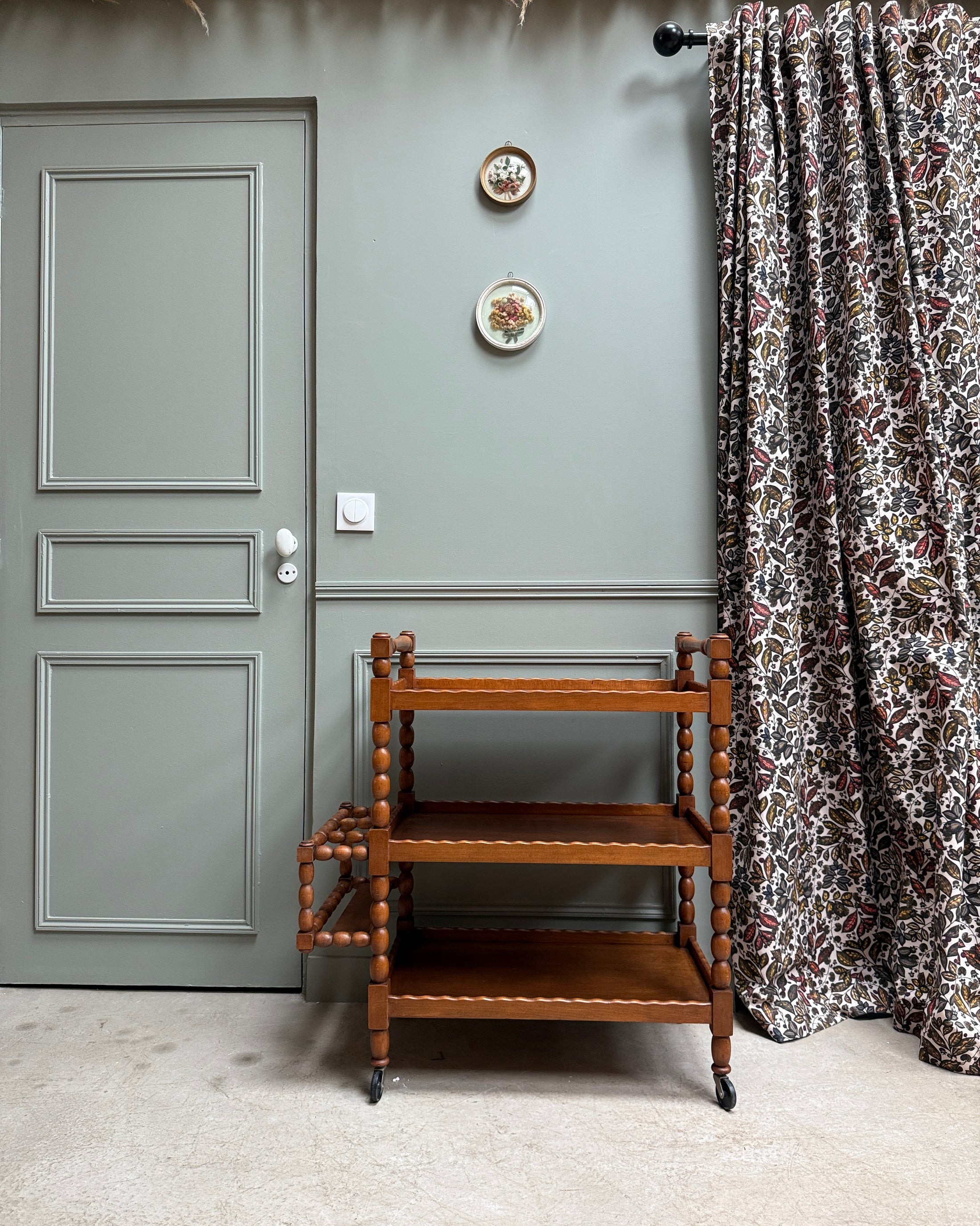 Desserte vintage en bois