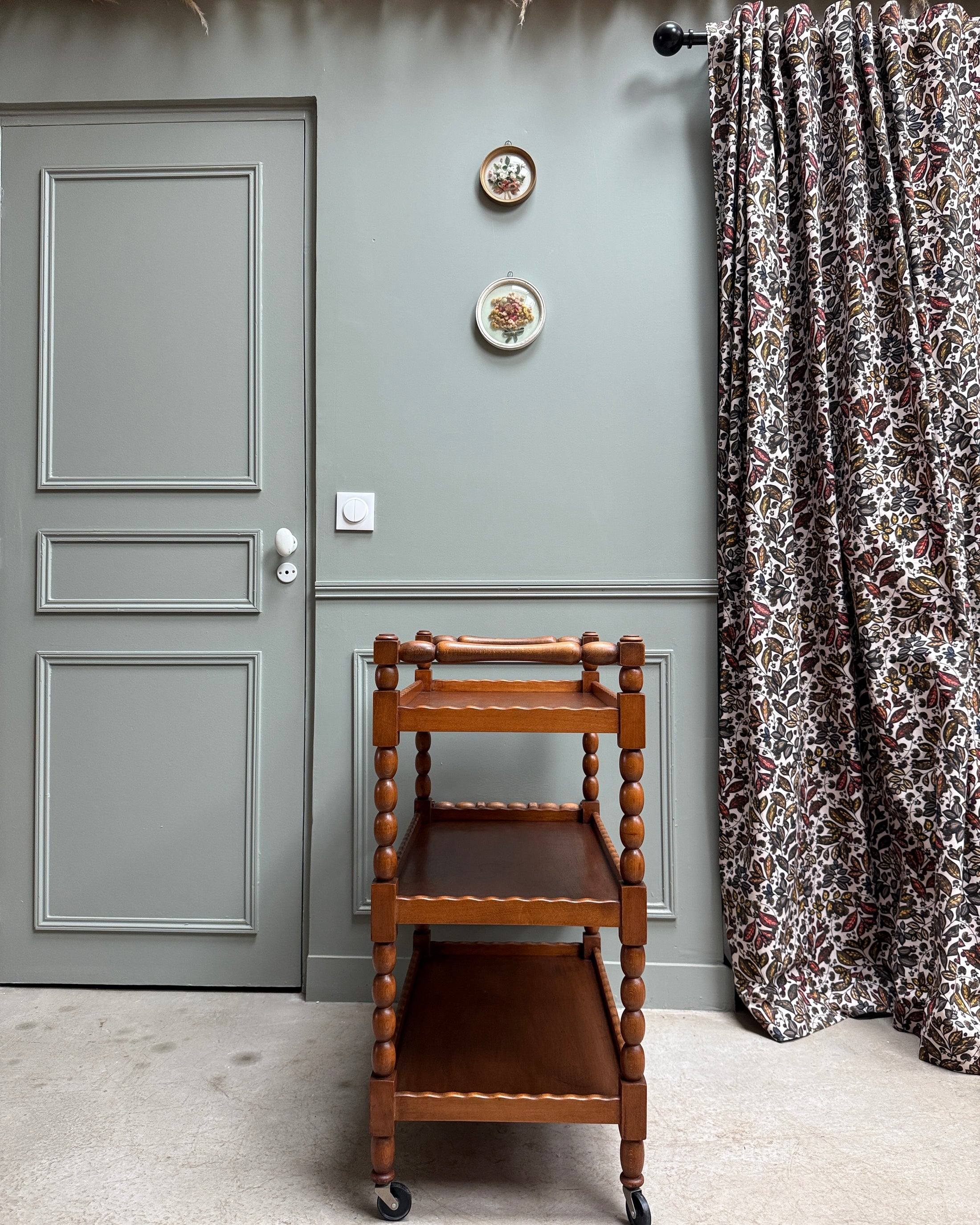 Desserte vintage en bois