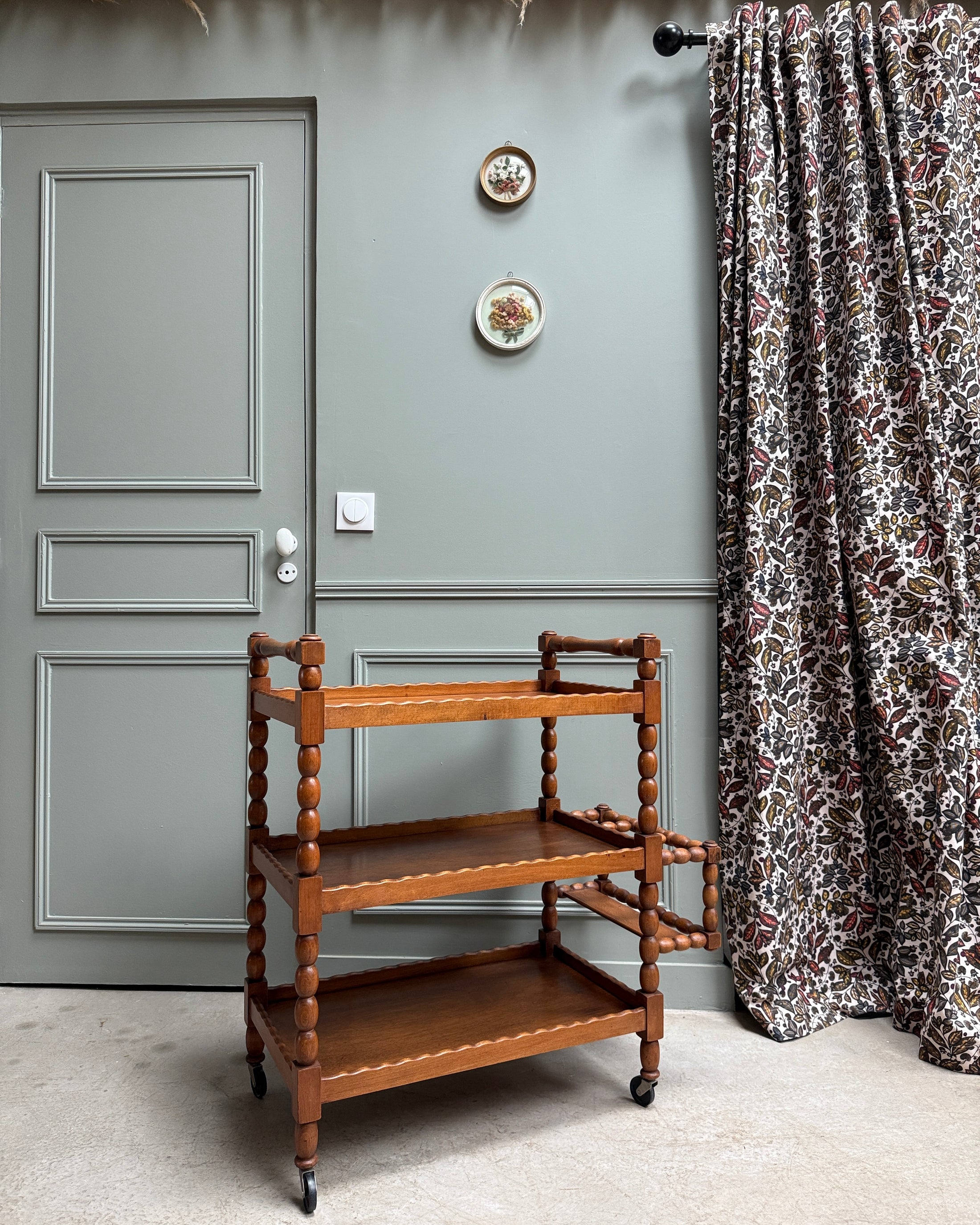 Desserte vintage en bois
