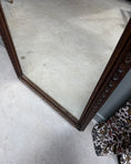 Charger l'image dans la visionneuse de la galerie, Grand miroir en bois perlé
