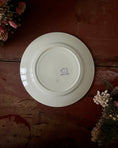 Charger l'image dans la visionneuse de la galerie, Série de 9 assiettes plates terre de fer dépareillées
