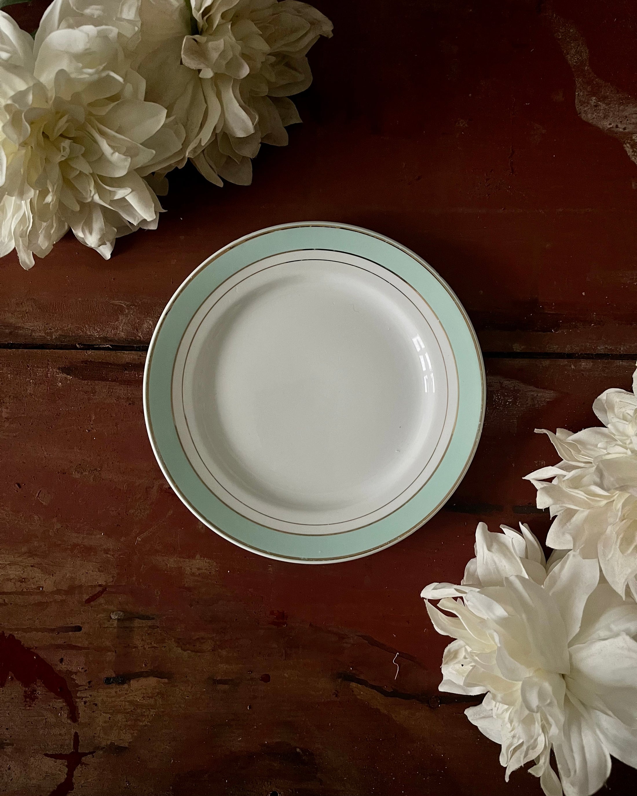 Série de 11 assiettes à dessert Luneville